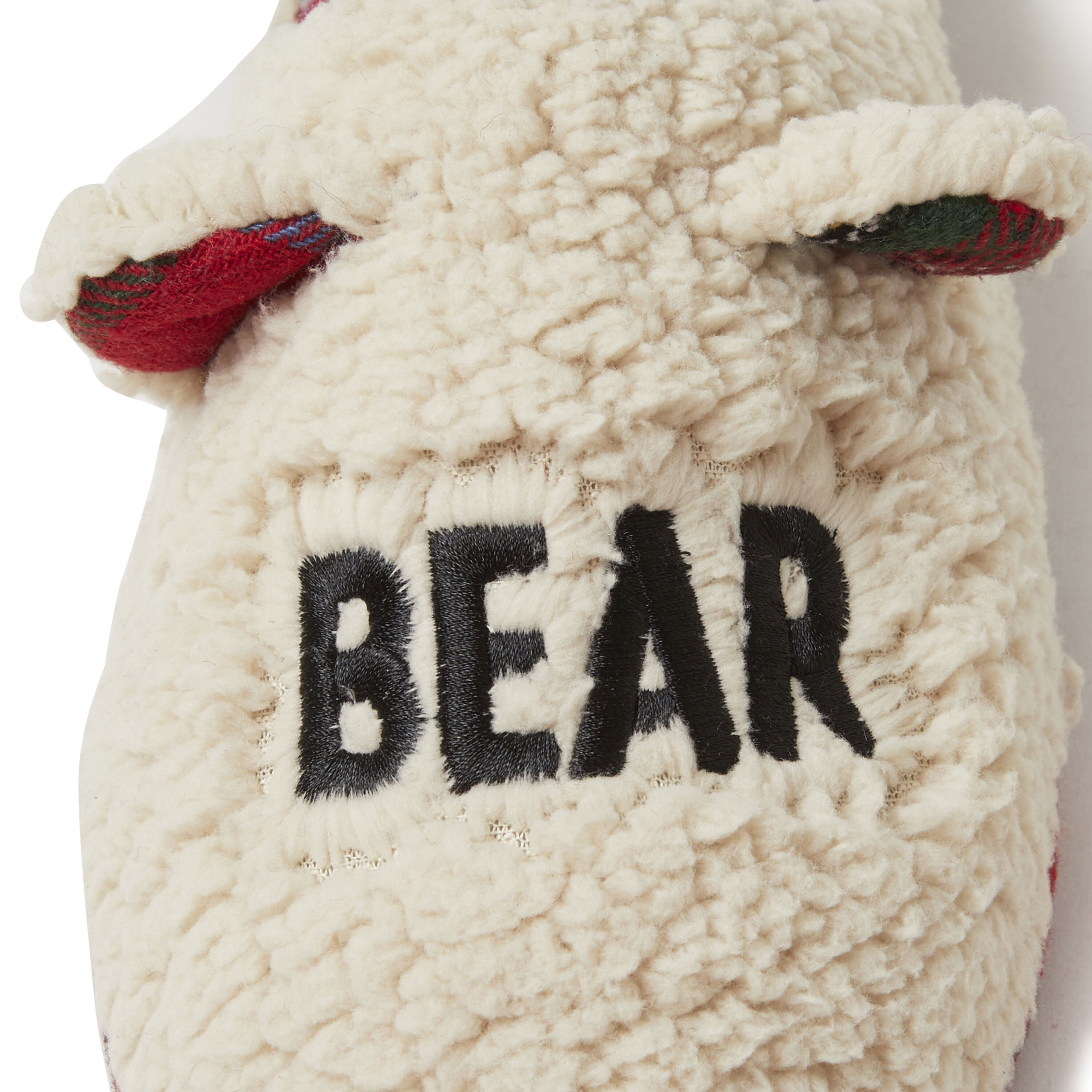 Unisex Bear Sherpa Clog Slipper
