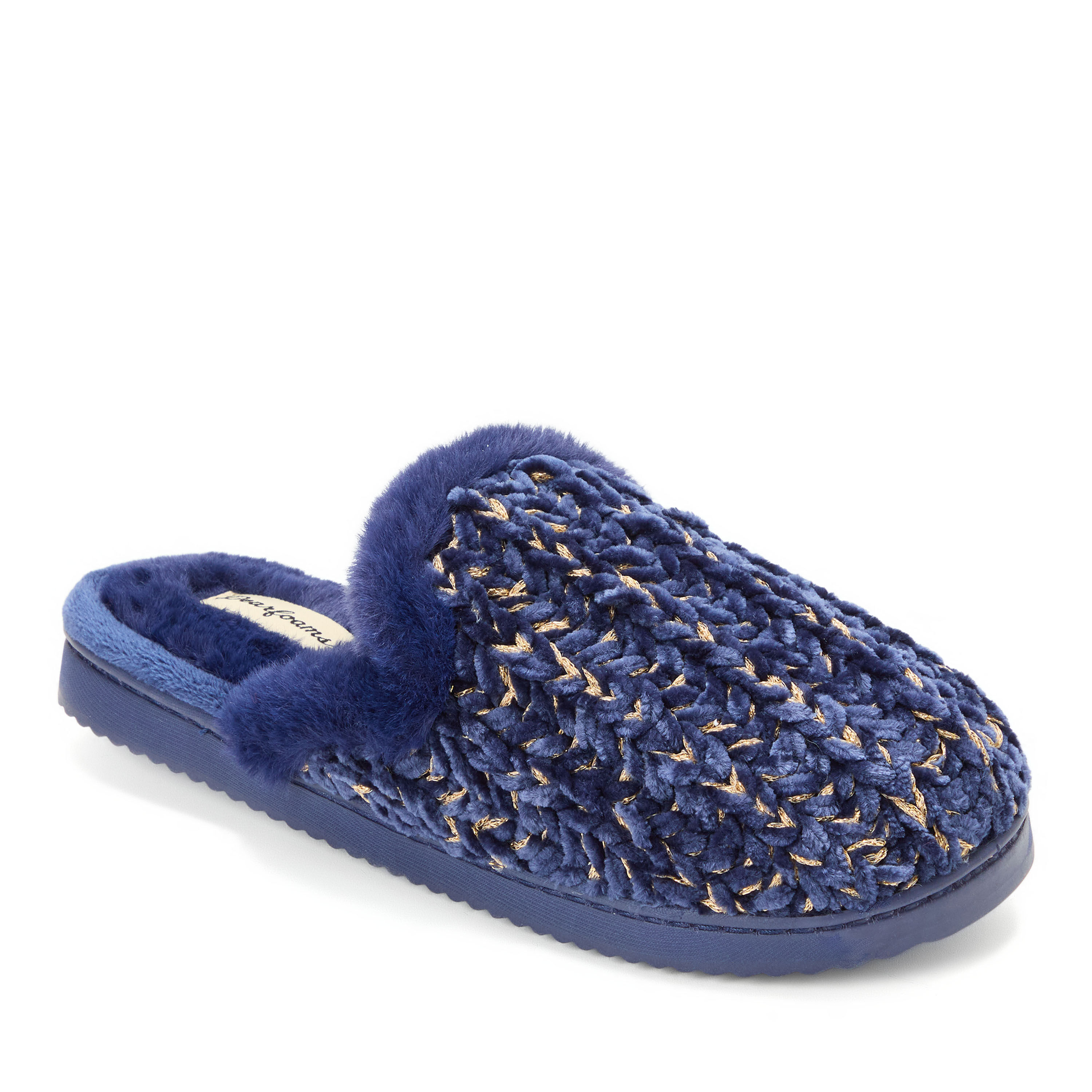 Women's Paris Chenille Shaped Tab Scuff