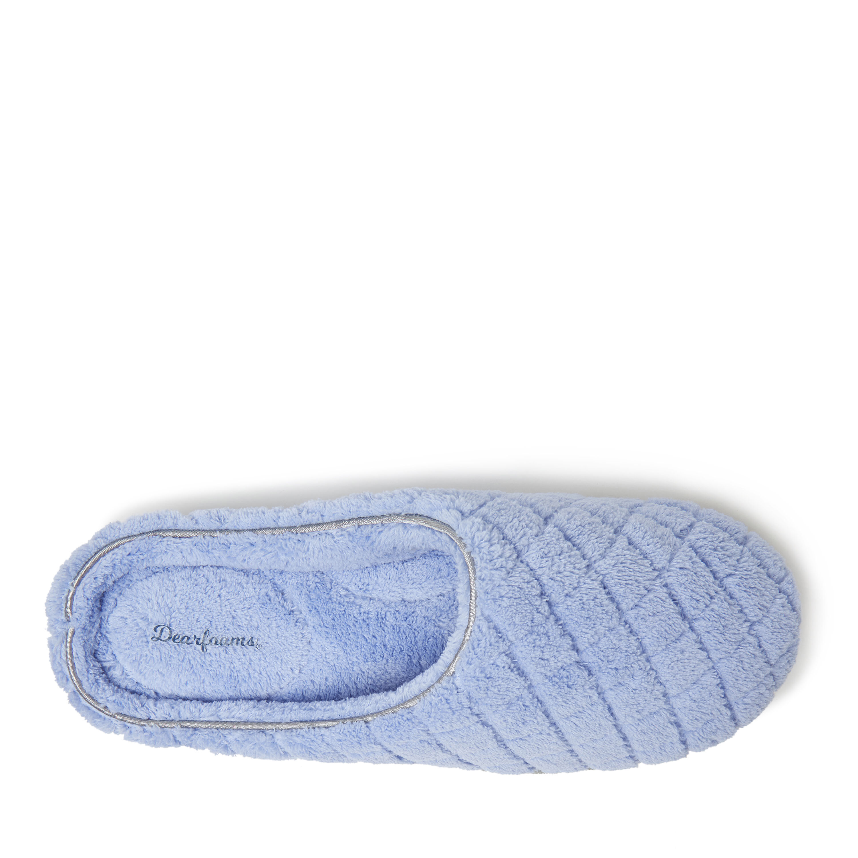 Dearfoams women's leslie quilted terry clog slipper best sale