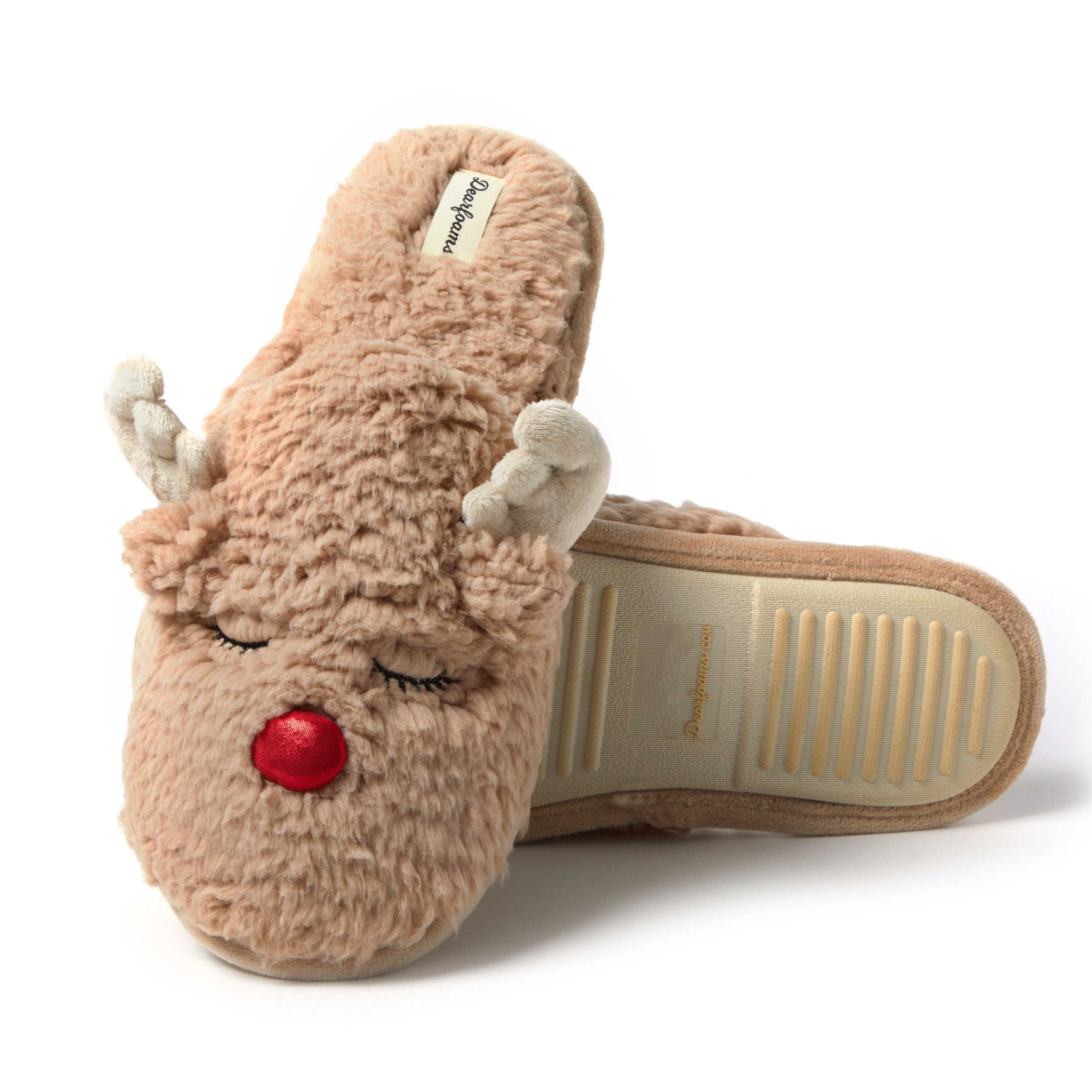 Reindeer slippers for hotsell men
