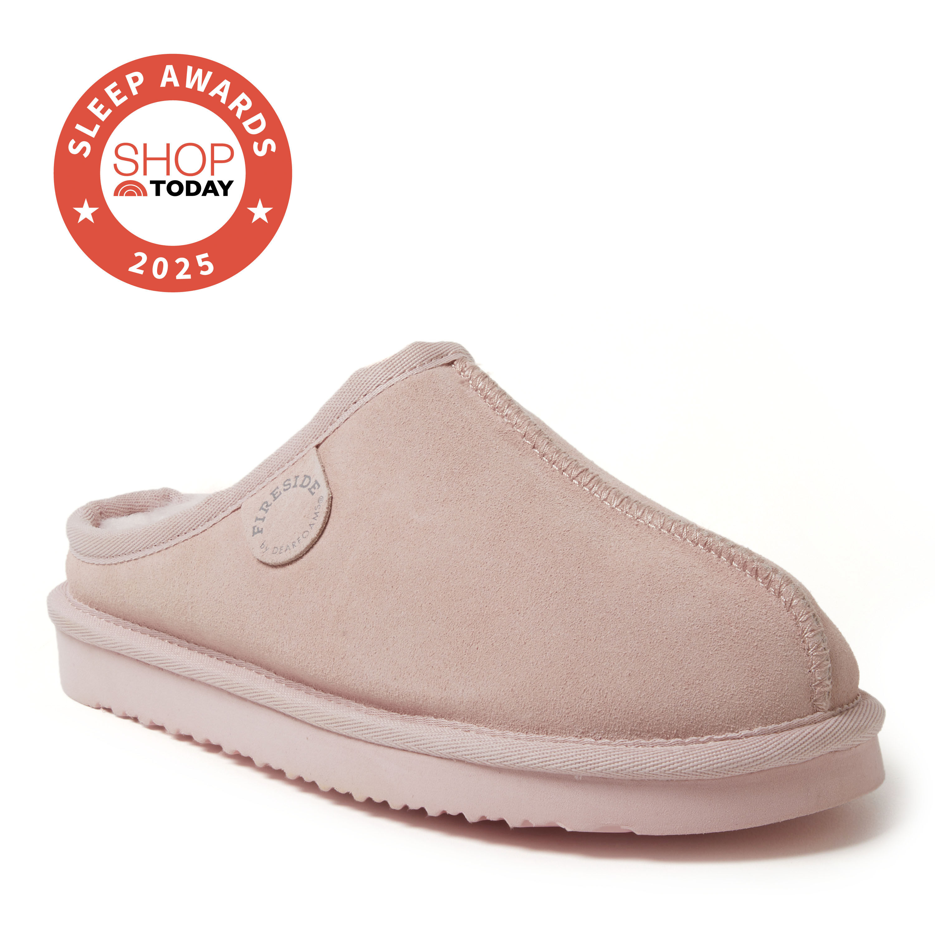 Women's Fireside by Dearfoams Greta Genuine Shearling Clog