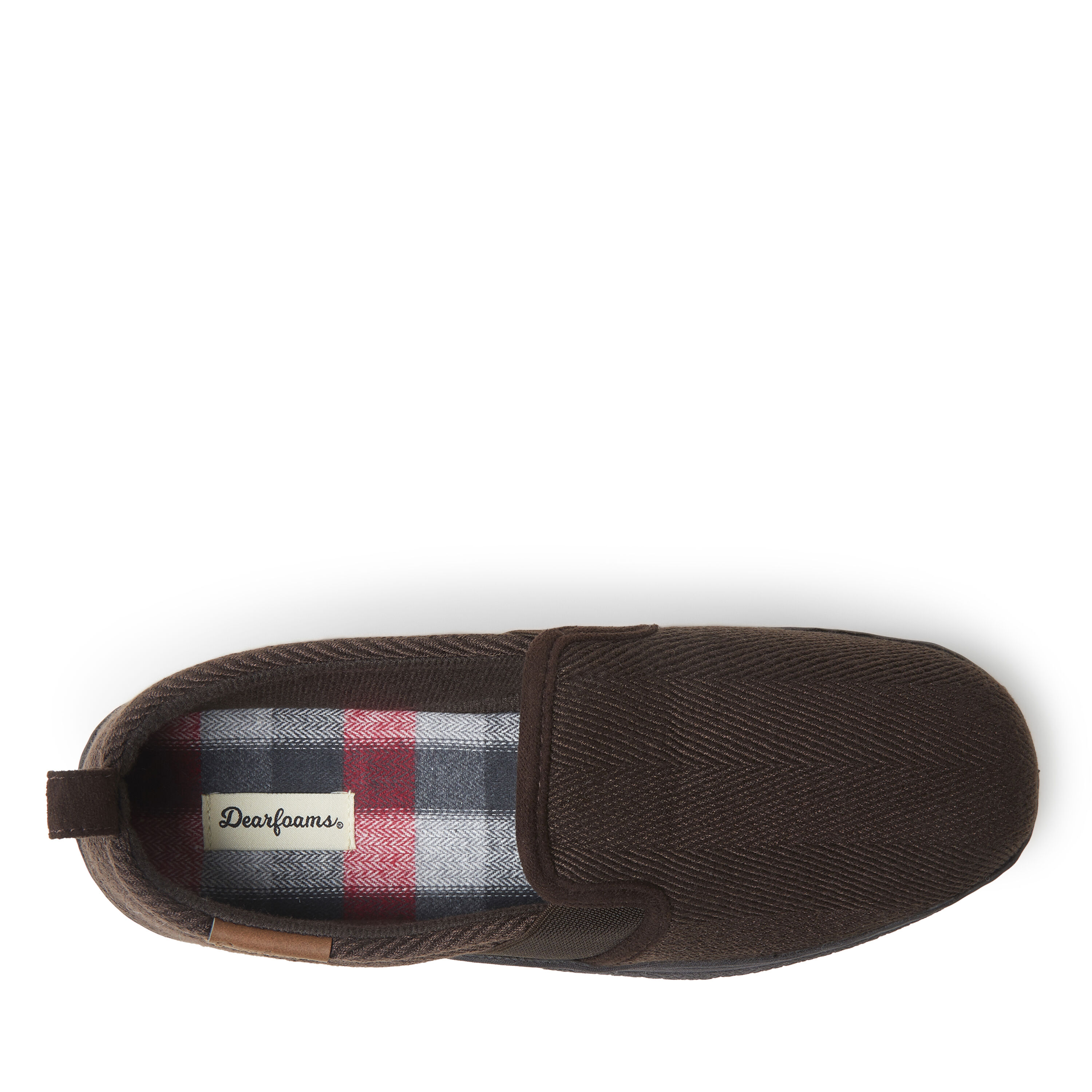 Men's henry herringbone closed sales back with twin gore slipper