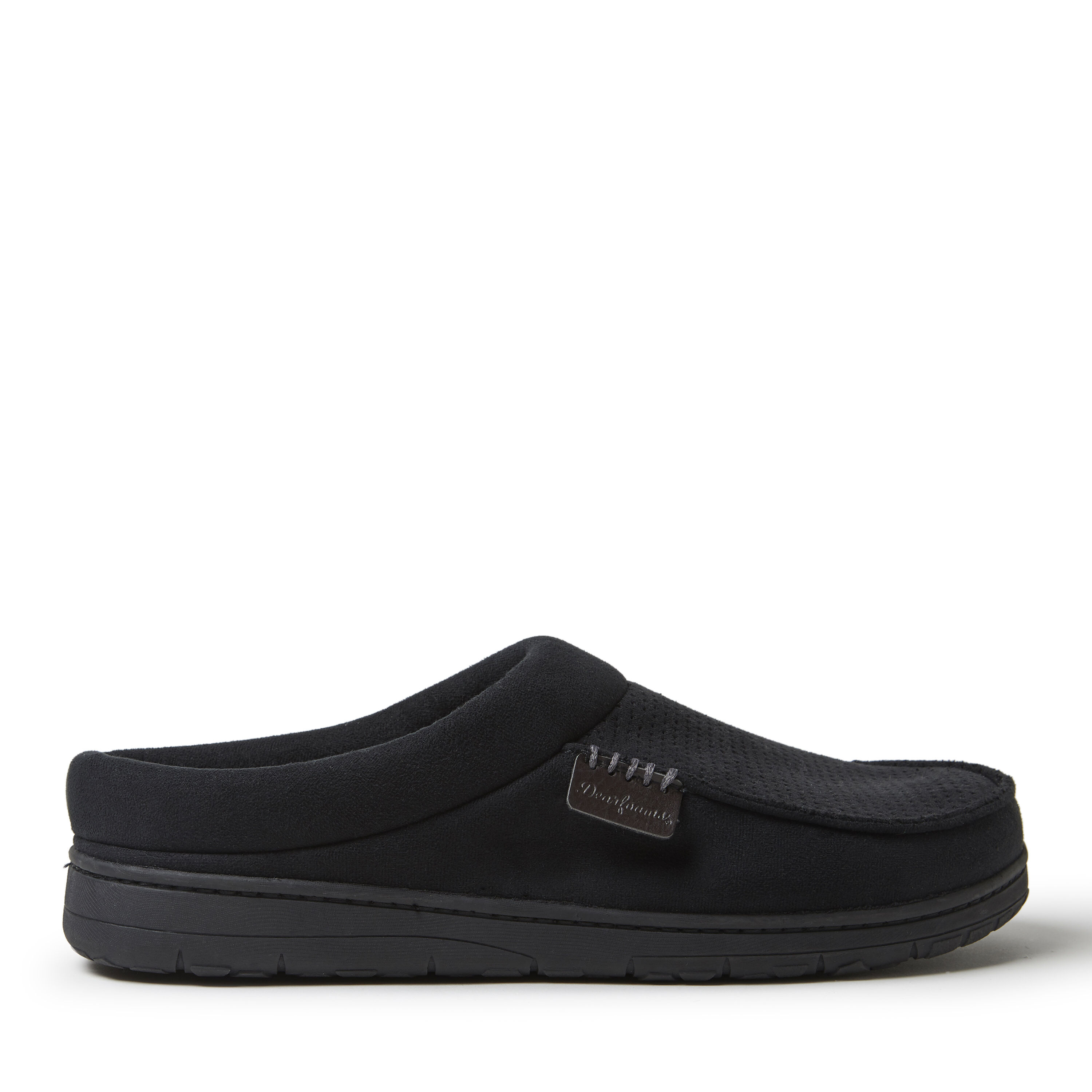Men's brendan perforated microsuede clog slipper 2025