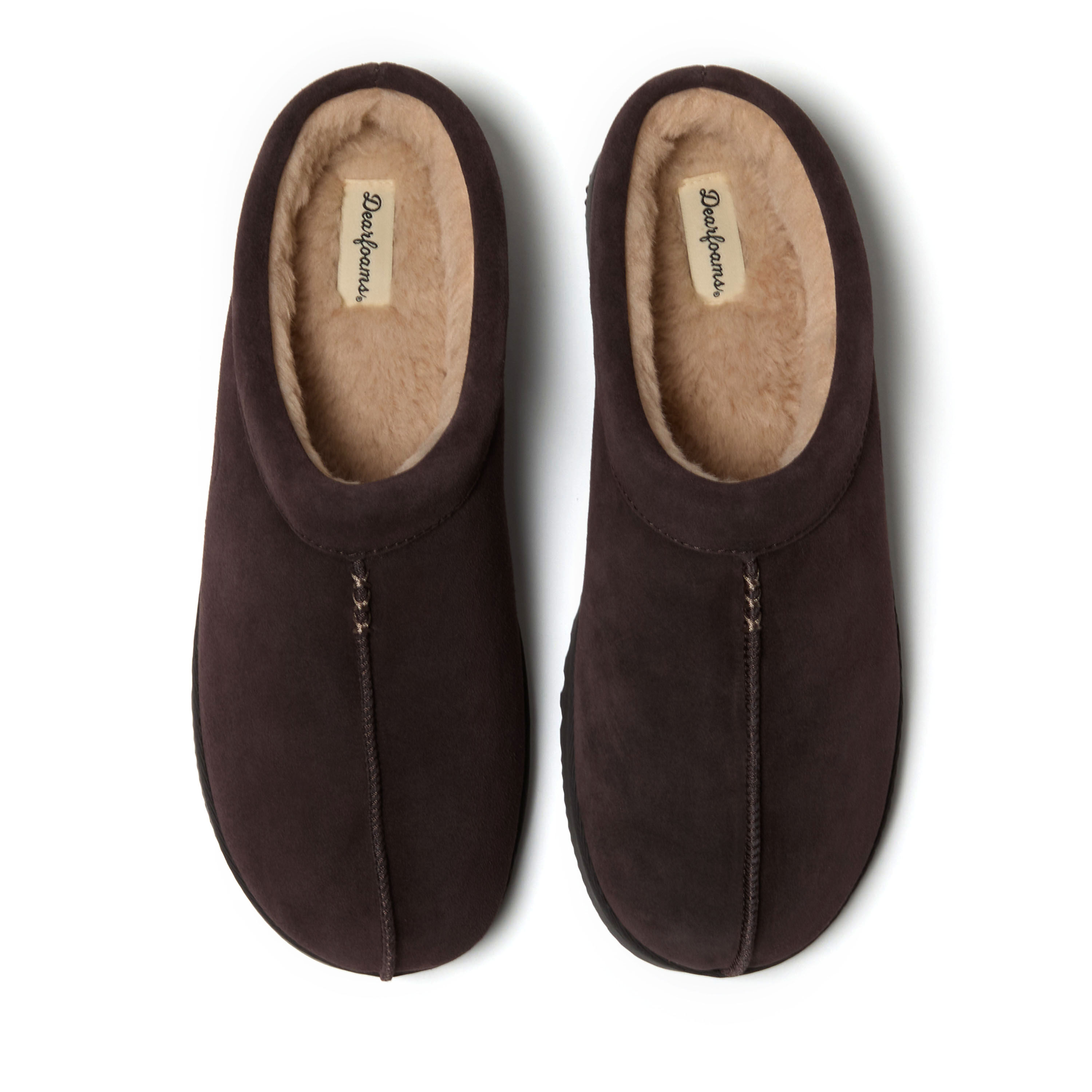 Men's Dean Genuine Suede Clog With Prayer Seam