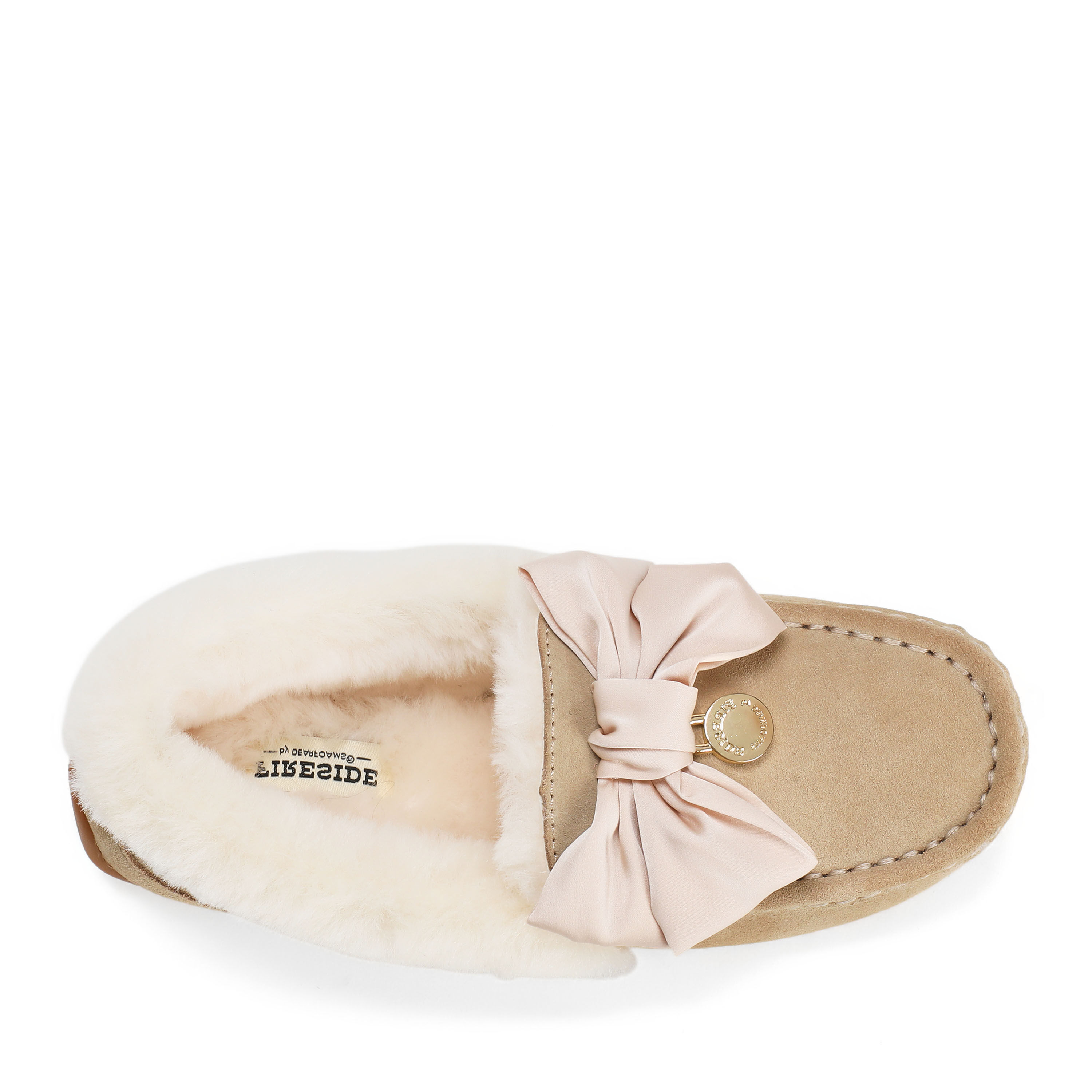 Women's Mel Dream Bow Genuine Shearling Moccasin