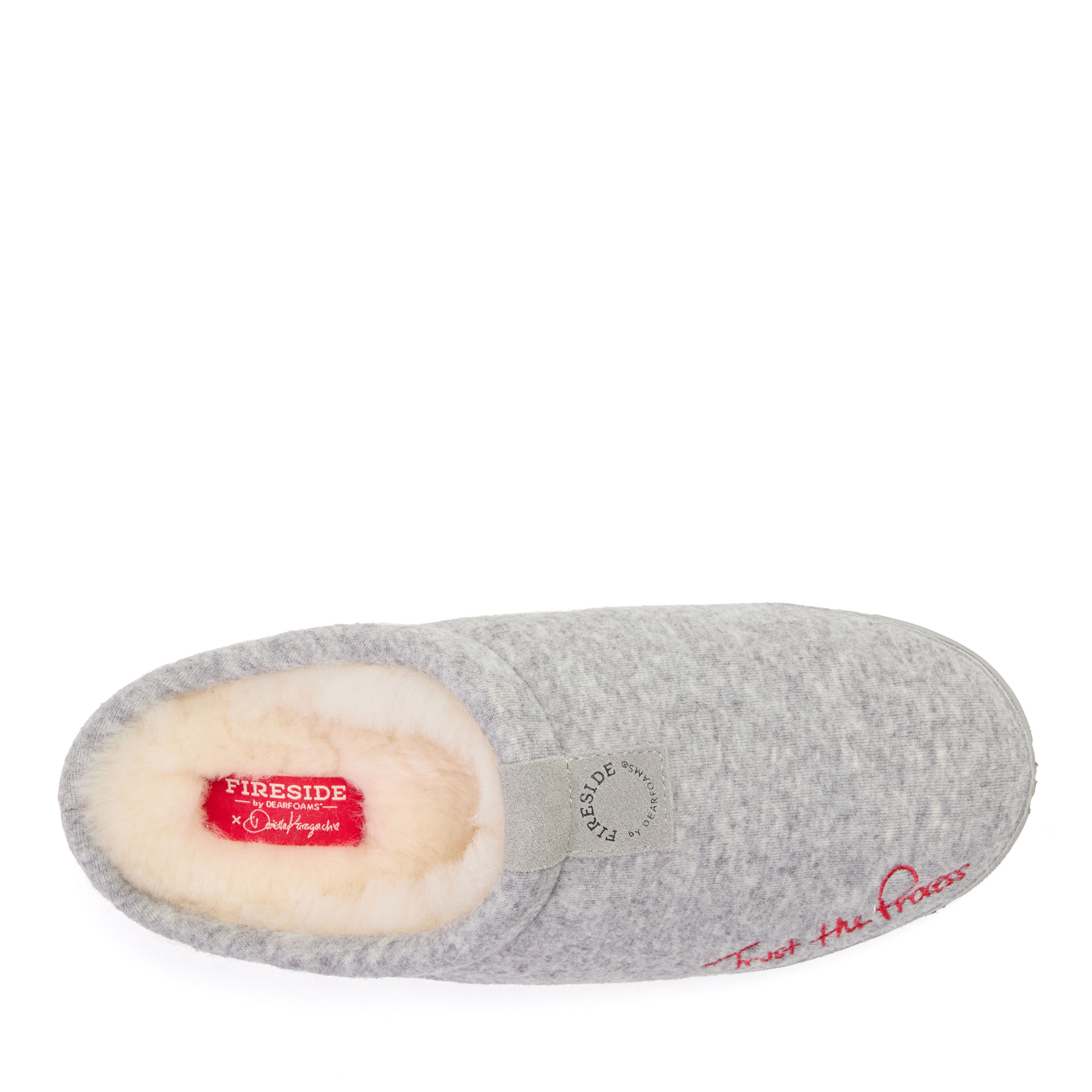 Daniella Karagach&rsquo;s&nbsp;Men's Fireside Knit Shearling Clog