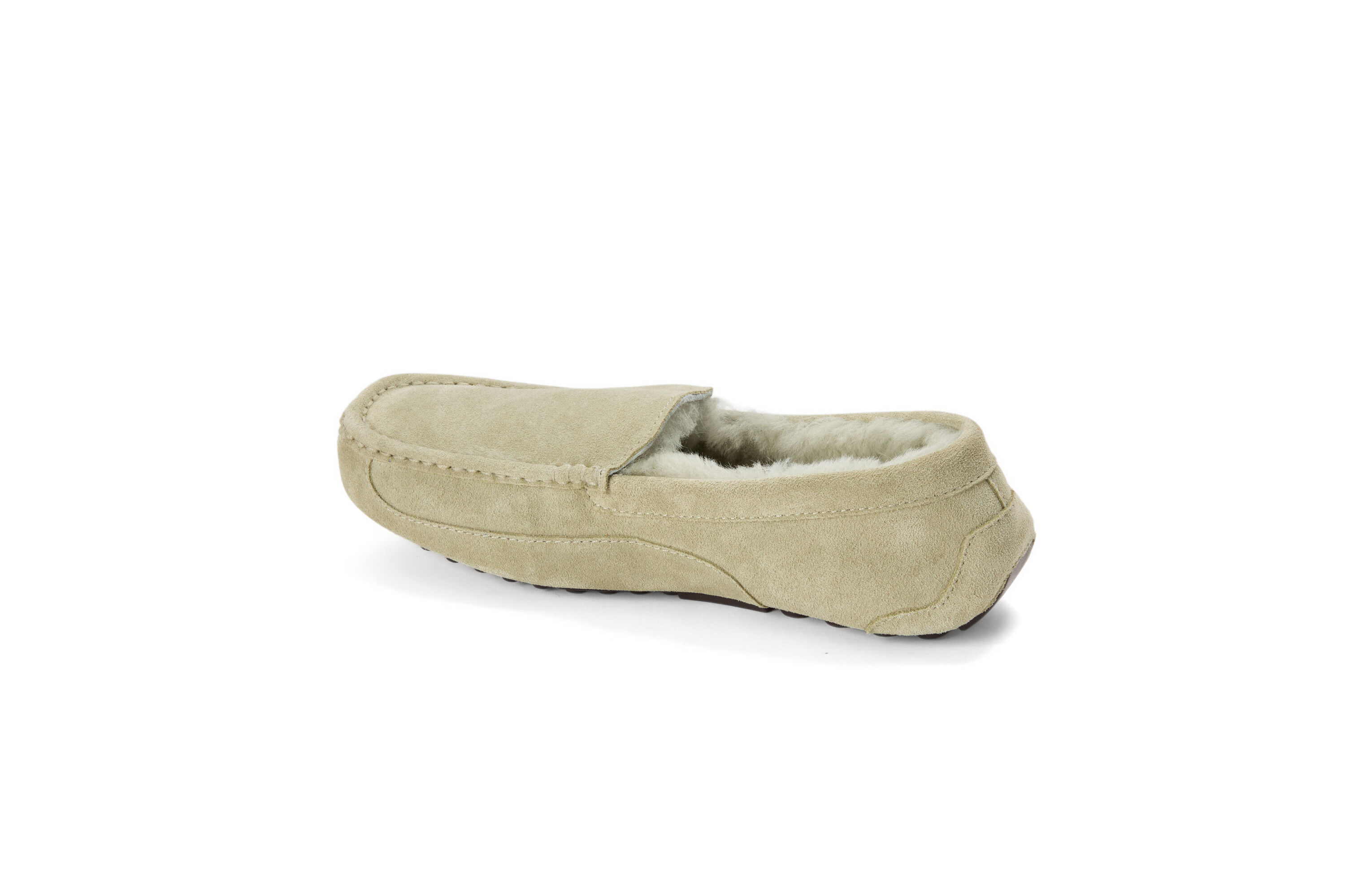 Men's Fireside by Dearfoams Melbourne Genuine Shearling Moccasin Slipper