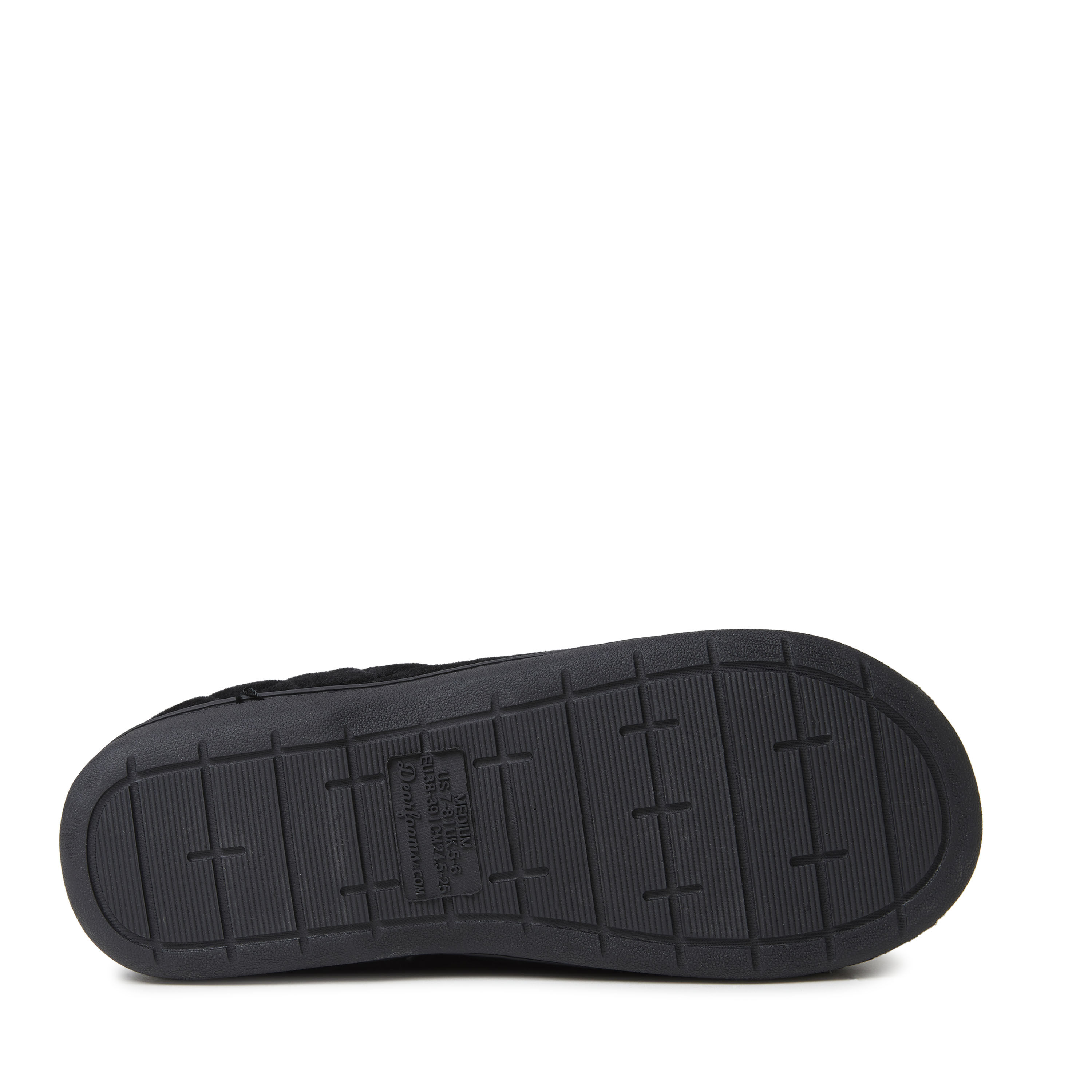 Women's darcy microfiber velour clog with quilted cuff on sale slipper