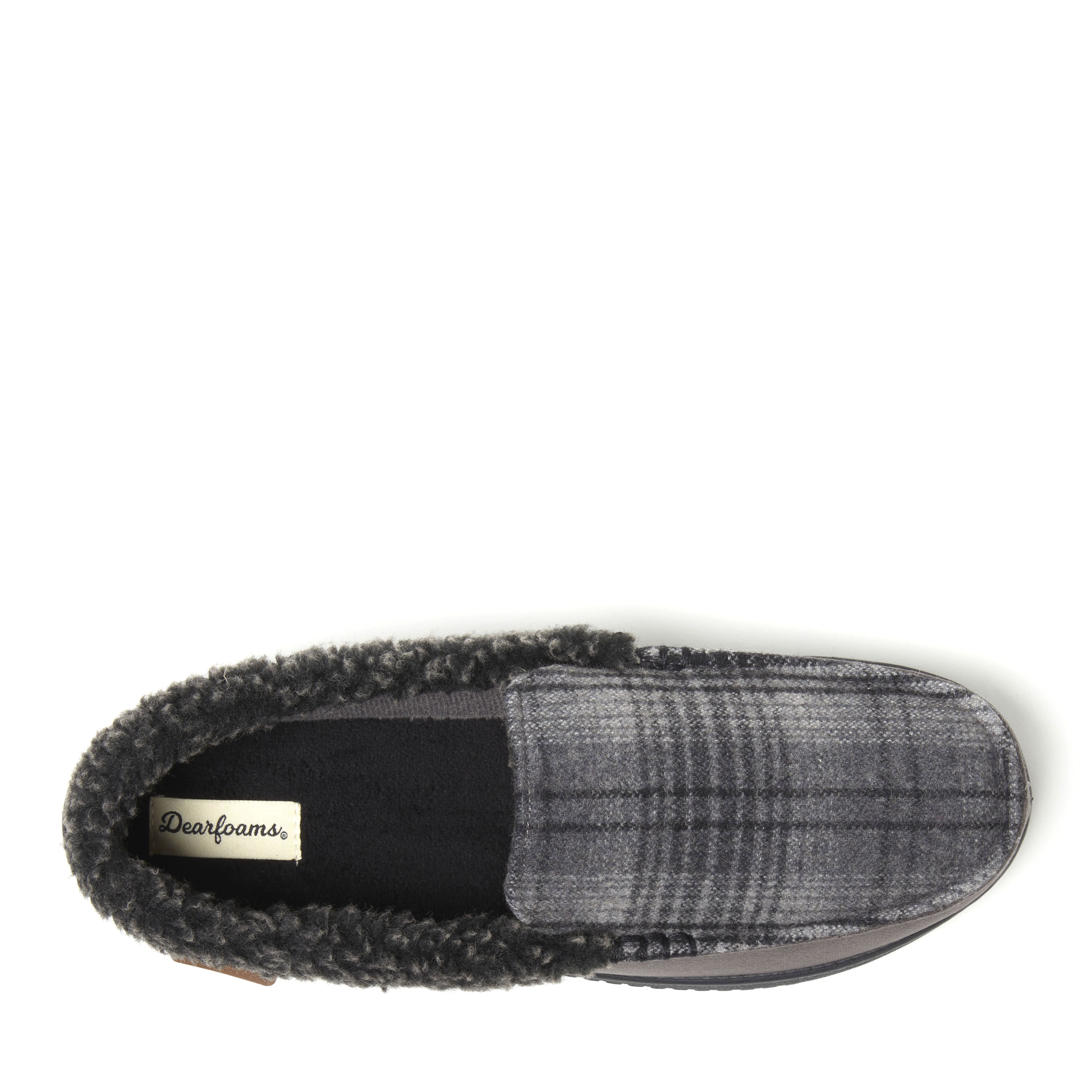 Men s Alexander Microsuede Moccasin With Berber Casing
