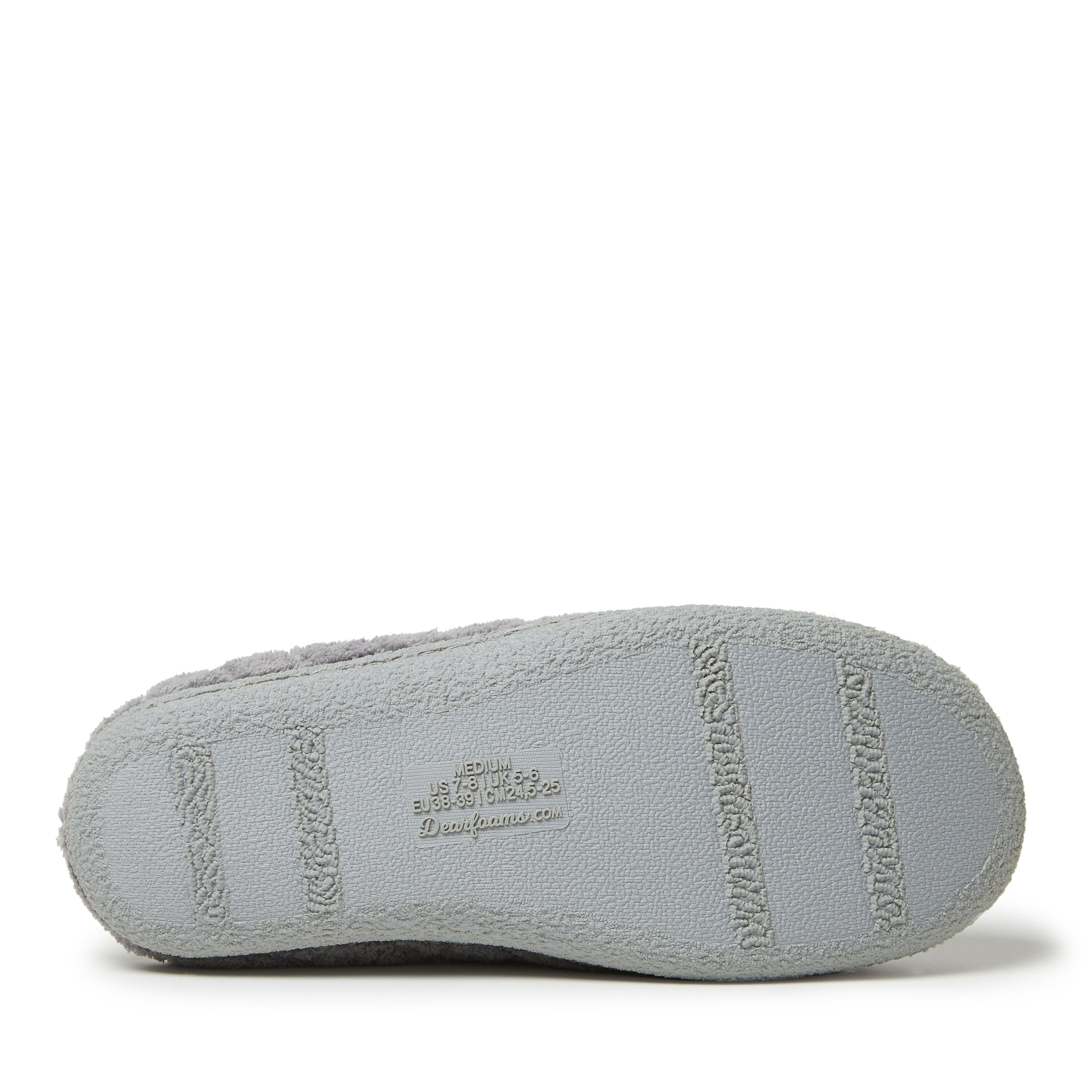 Dearfoams women's leslie quilted microfiber terry clog slipper store
