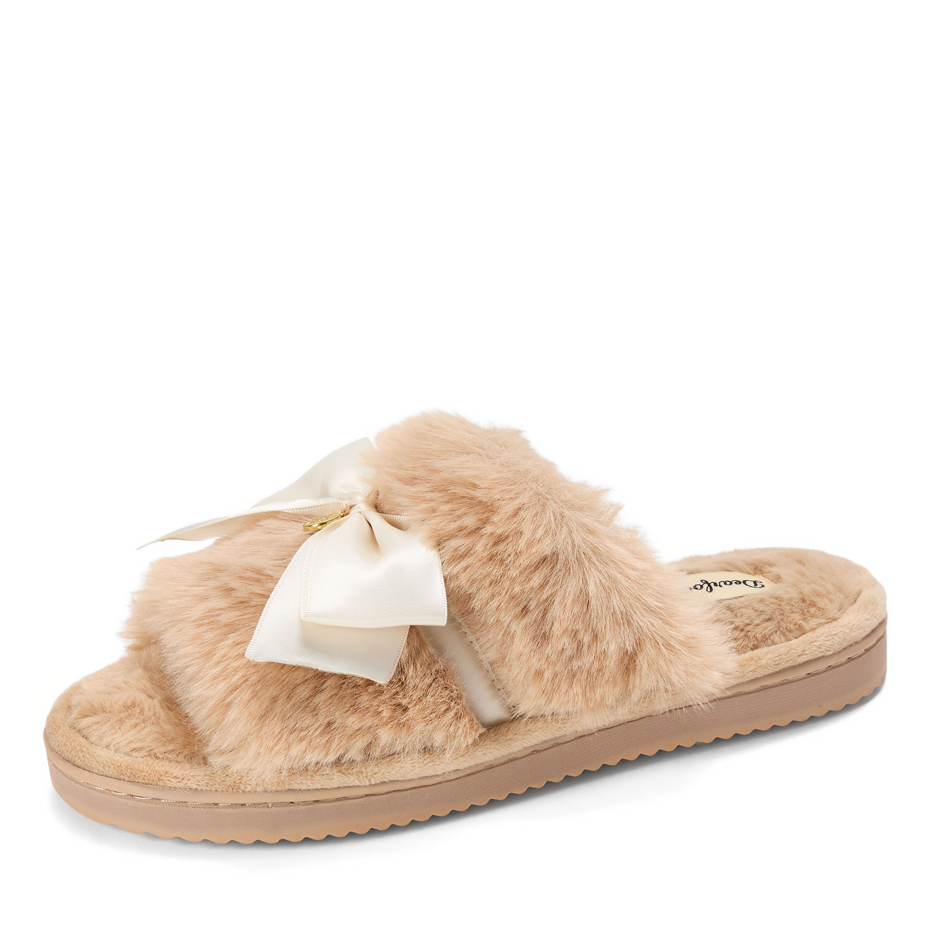 Women's Bianca Pile Slide With Bow