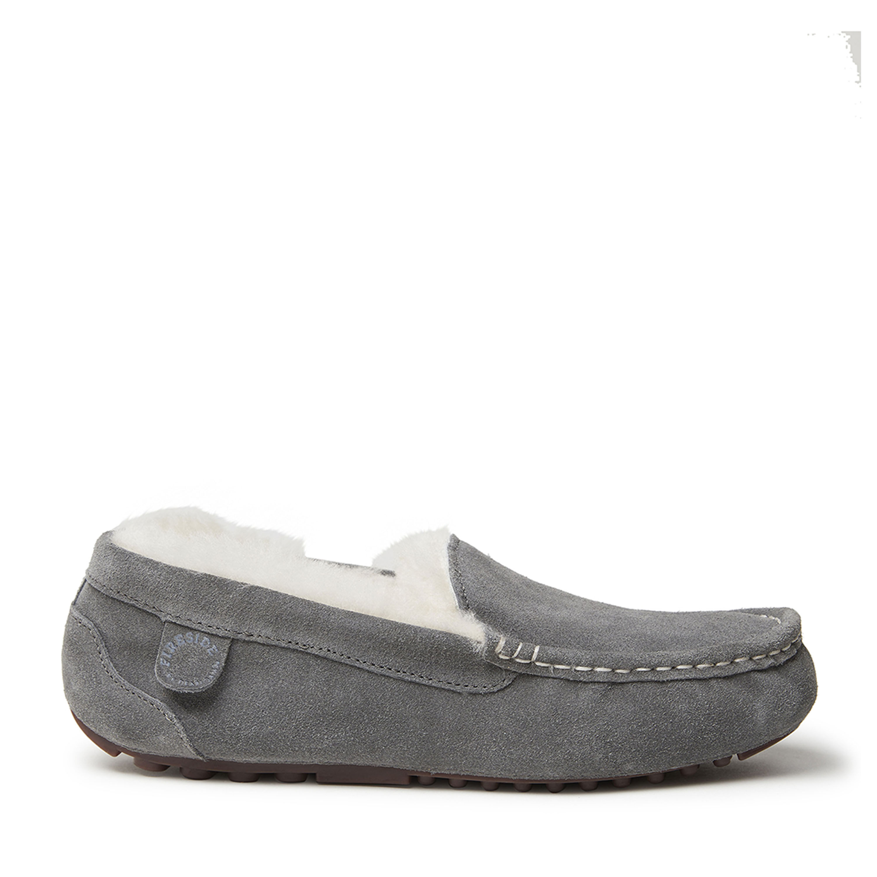 Women's Fireside by Dearfoams Mel Genuine Shearling Moccasin