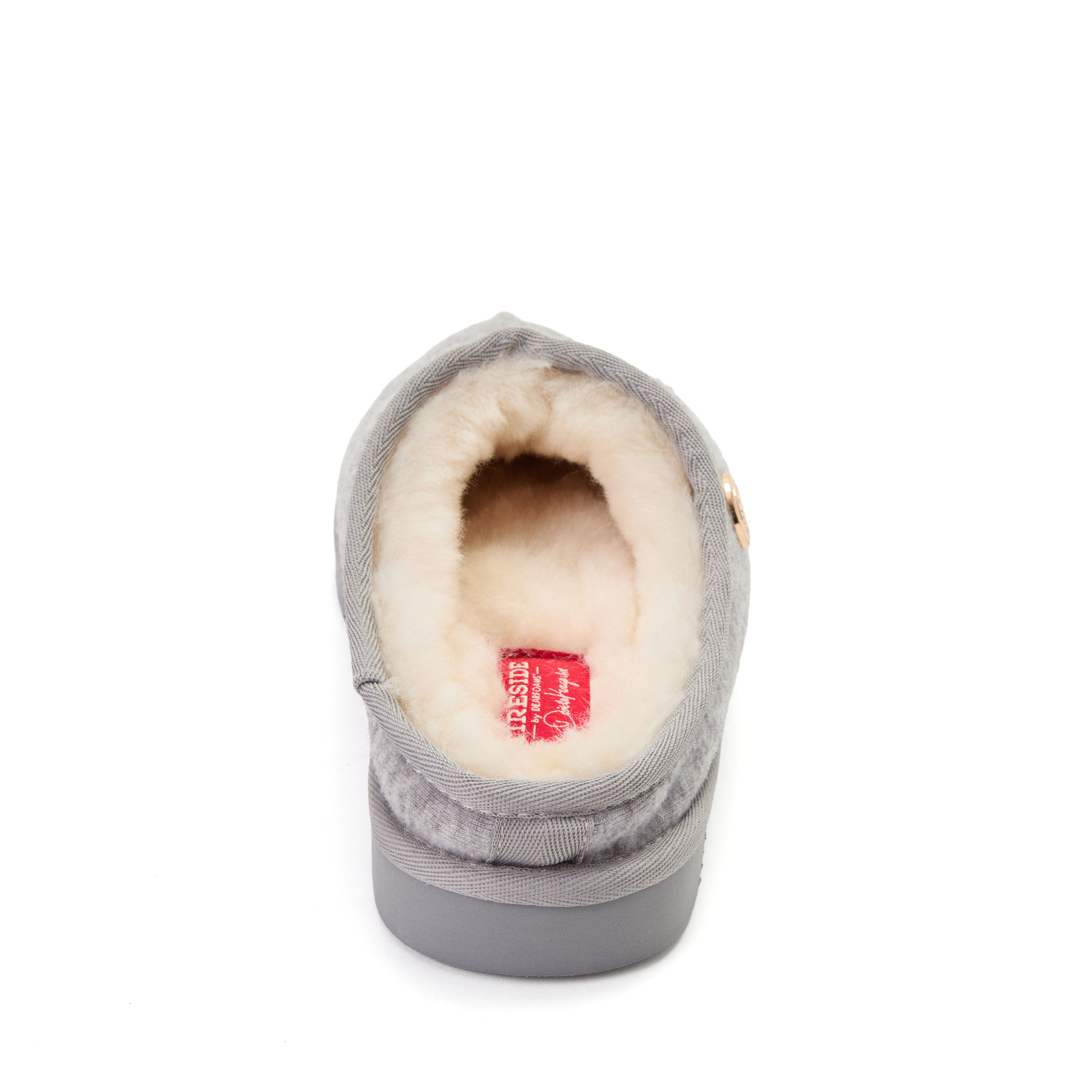 Daniella Karagach&rsquo;s Women's Fireside Knit Shearling Clog