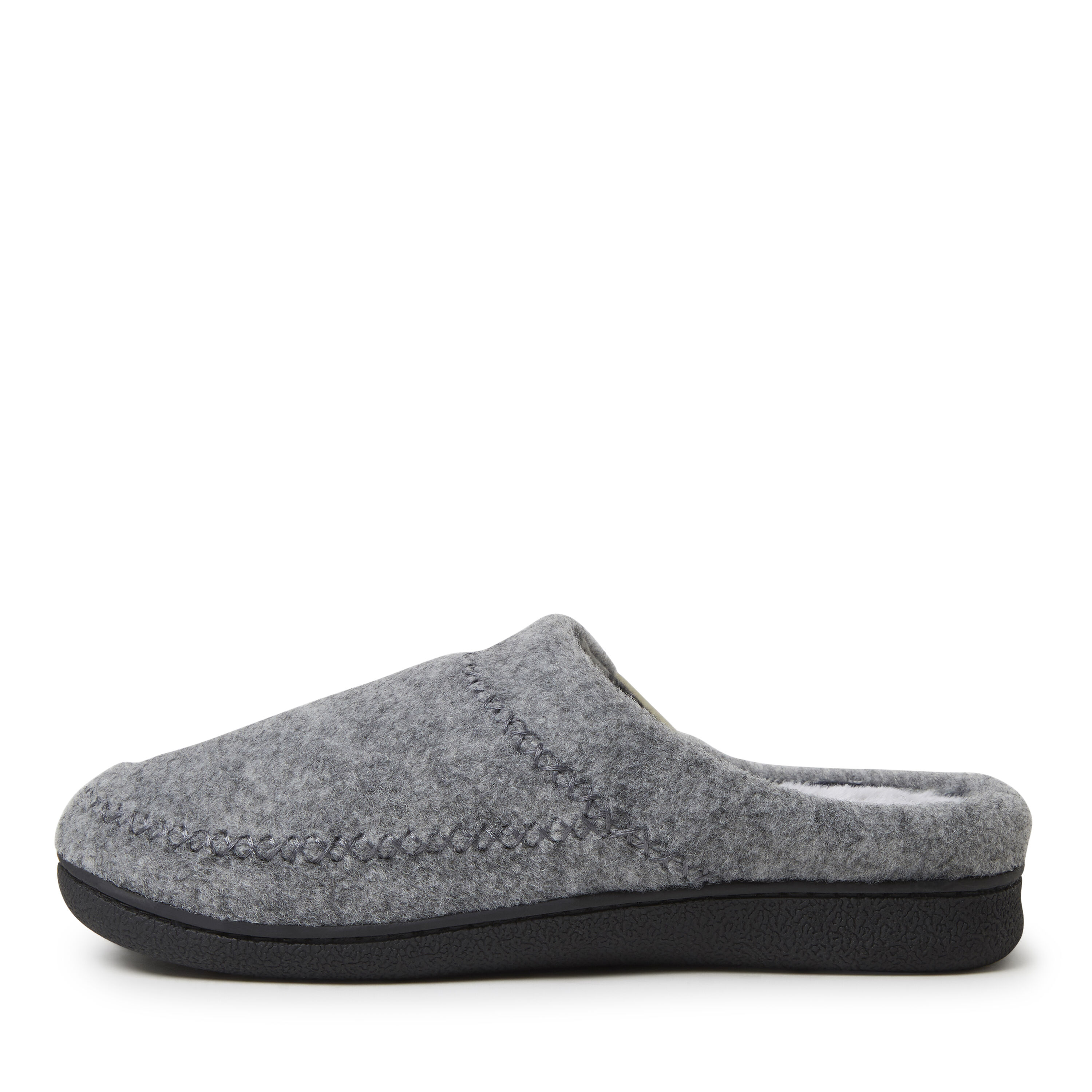 Women's Felted Wool X-Stitch Clog Slipper