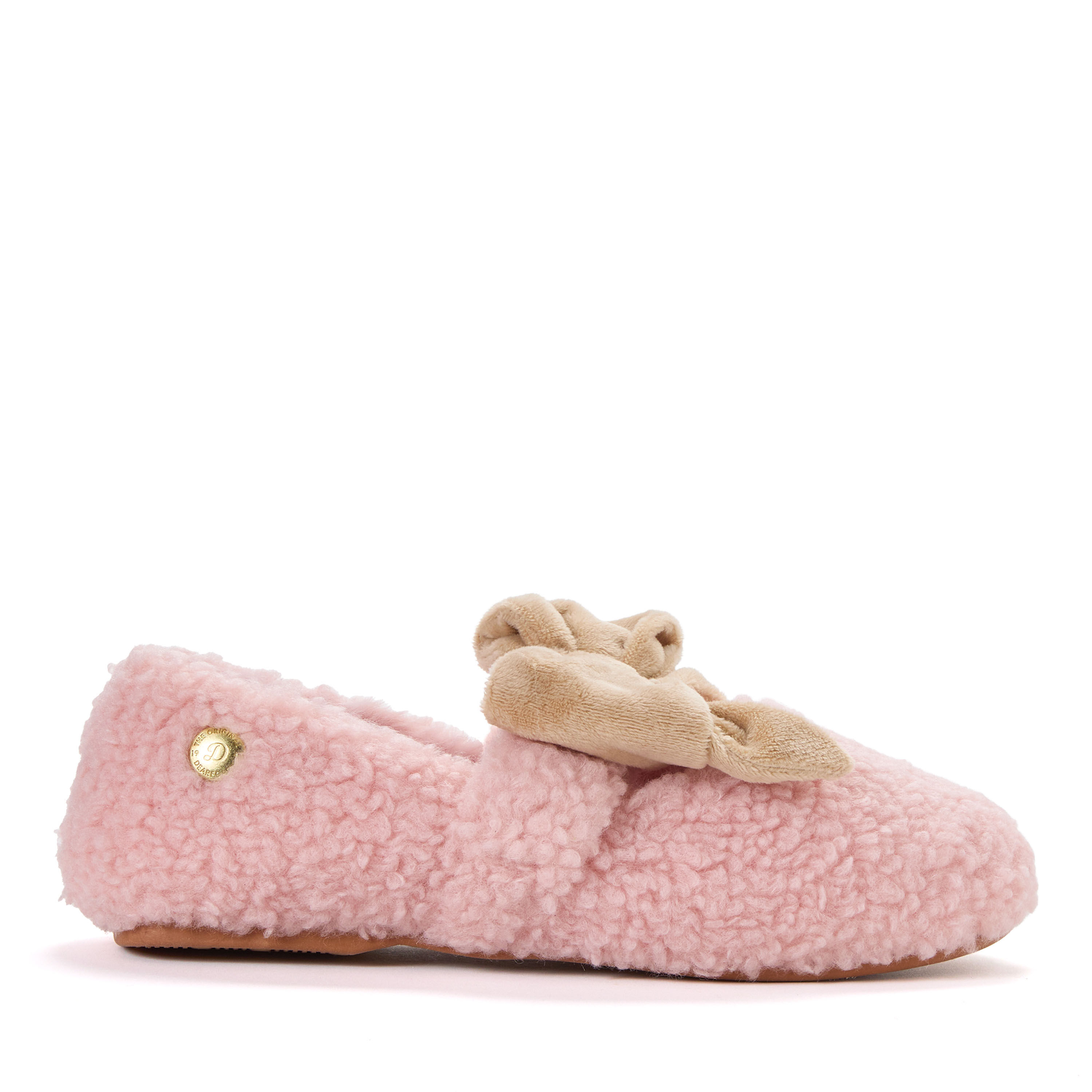 Dearfoams Women's Pennie Maryjane With Bow Slippers