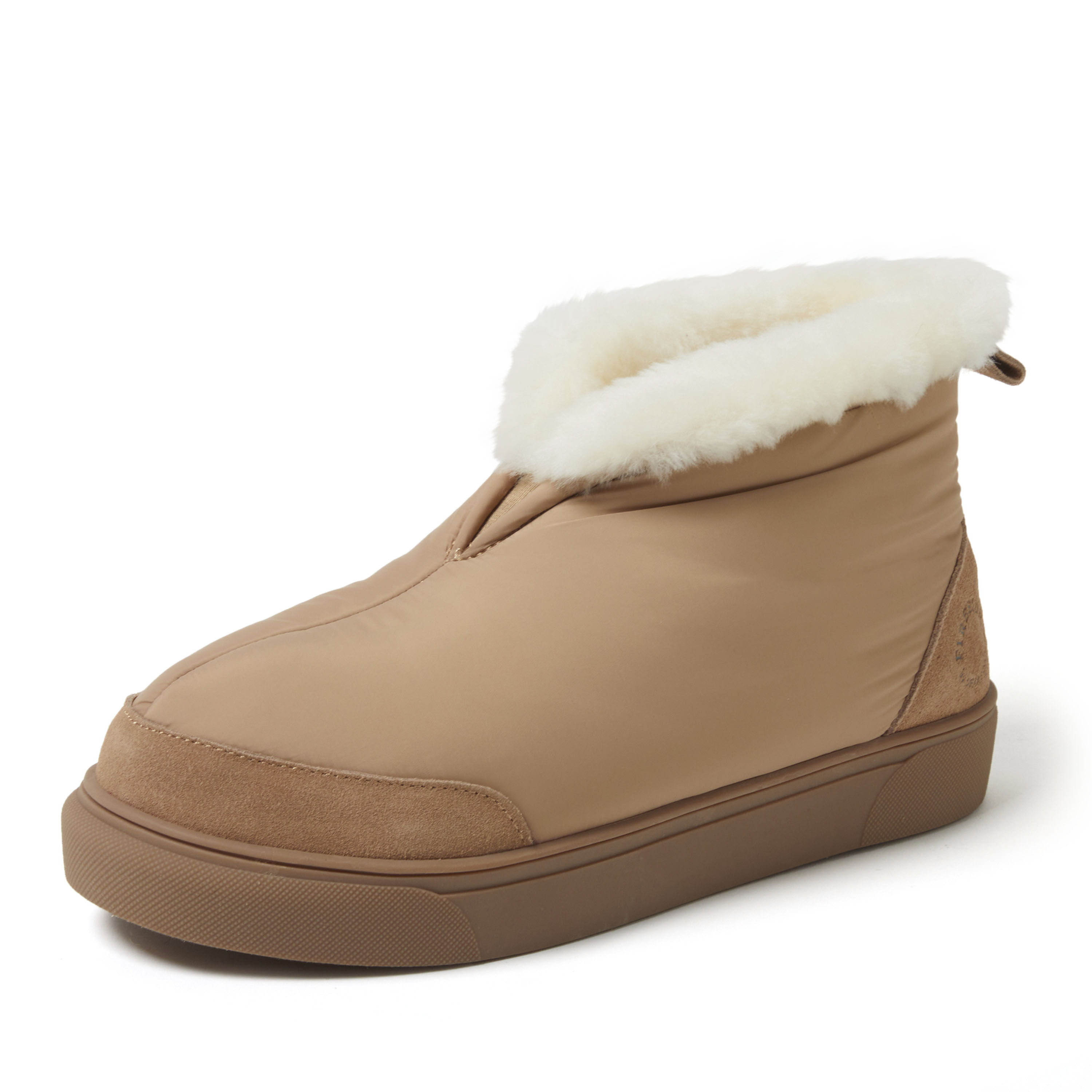 Women's Fireside by Dearfoams Shearling Warm Up Bootie