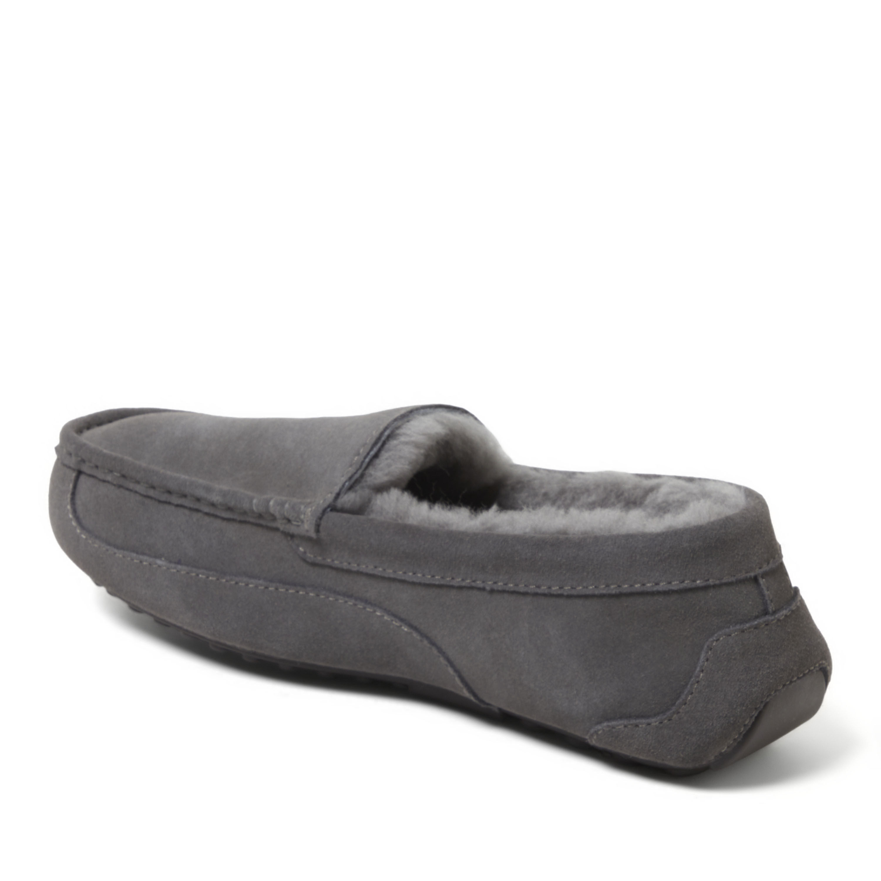Men's Fireside by Dearfoams Melbourne Genuine Shearling Moccasin Slipper