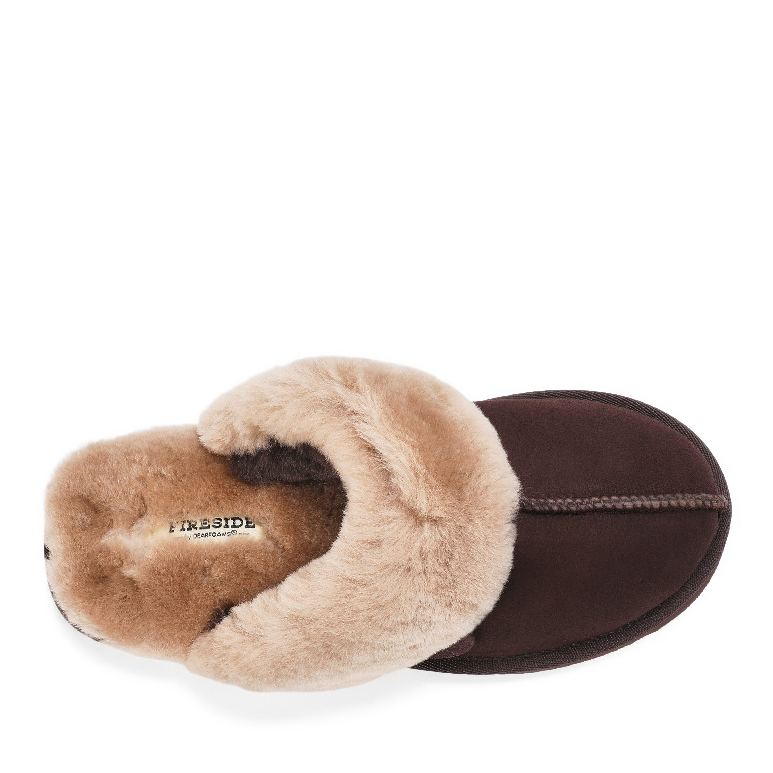 Women's Fireside by Dearfoams Sydney Genuine Shearling Scuff Slipper
