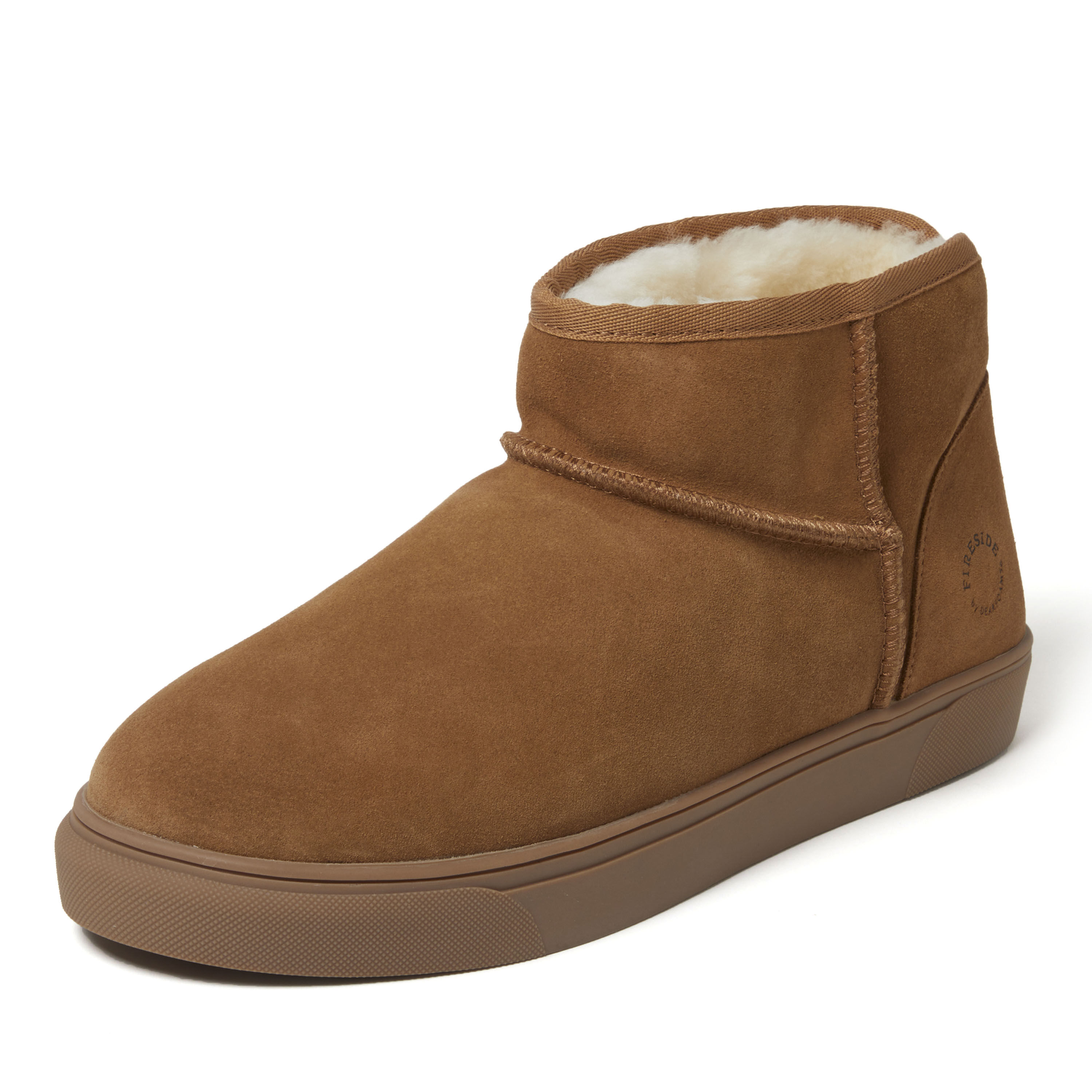 Men's Fireside by Dearfoams Bathurst Genuine Shearling Micro Bootie
