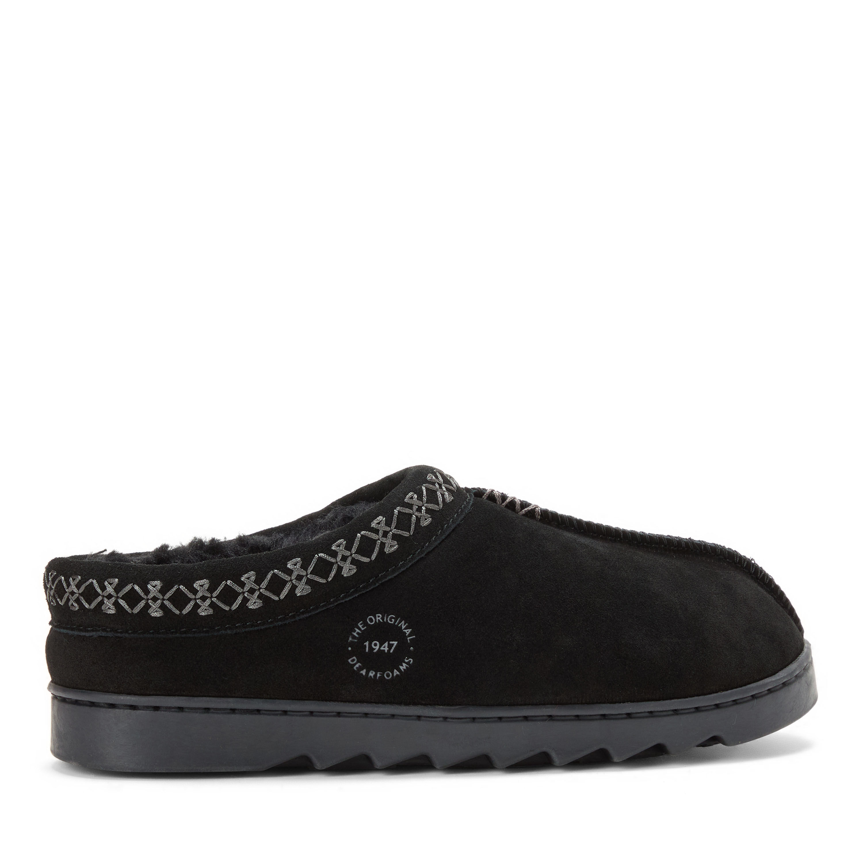 Women's Doreen Genuine Suede Clog with Embroidery