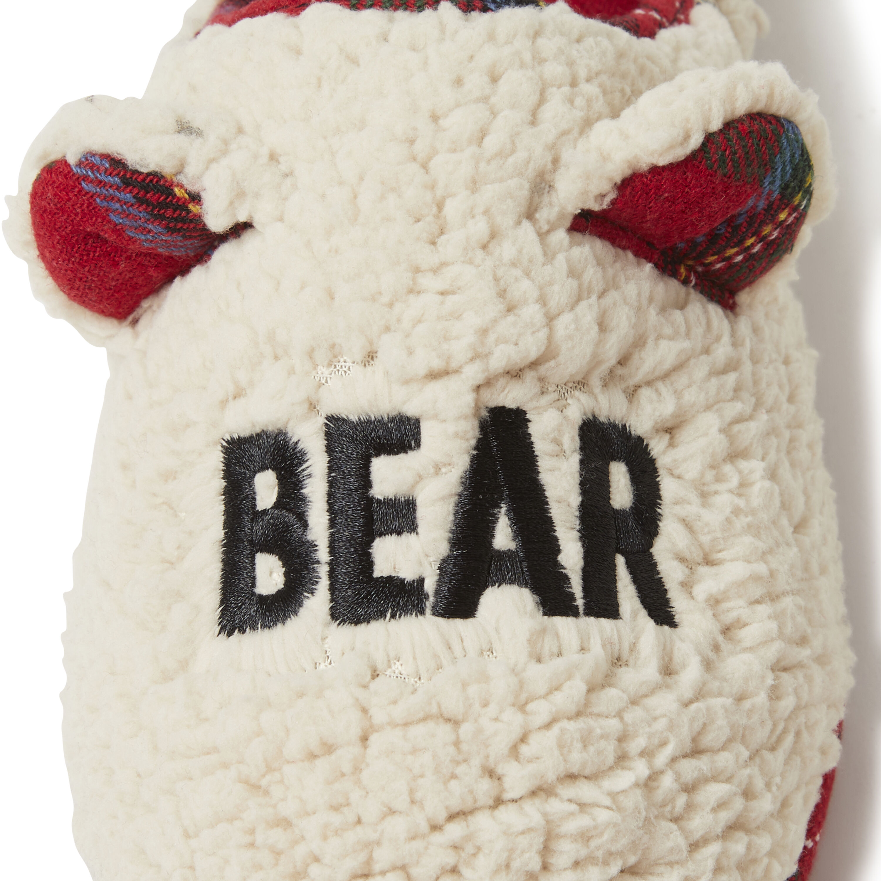 Dearfoams sleepy clearance bear slippers