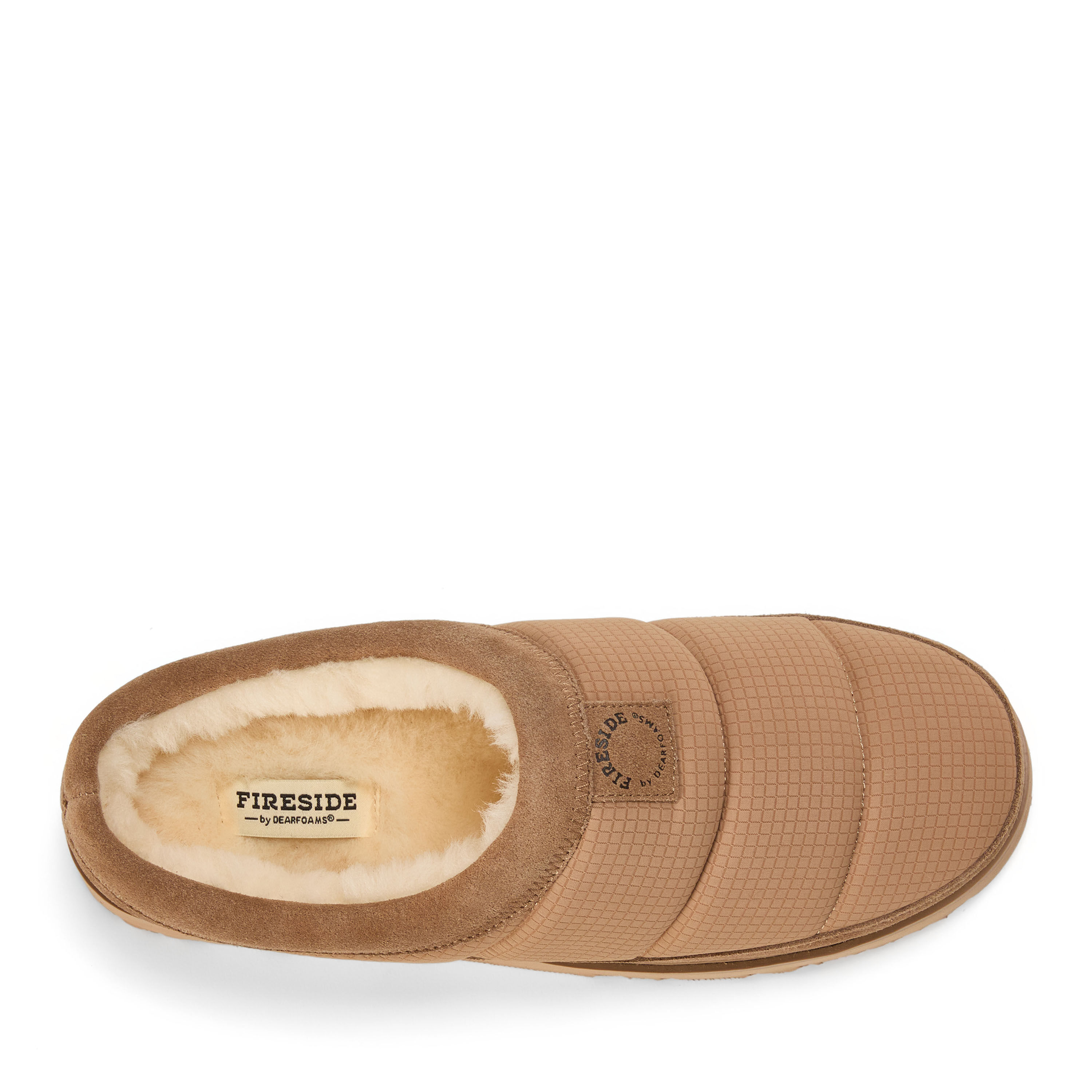Men's Fireside by Dearfoams Grafton Sport Nylon Puff Clog - Water Repellent