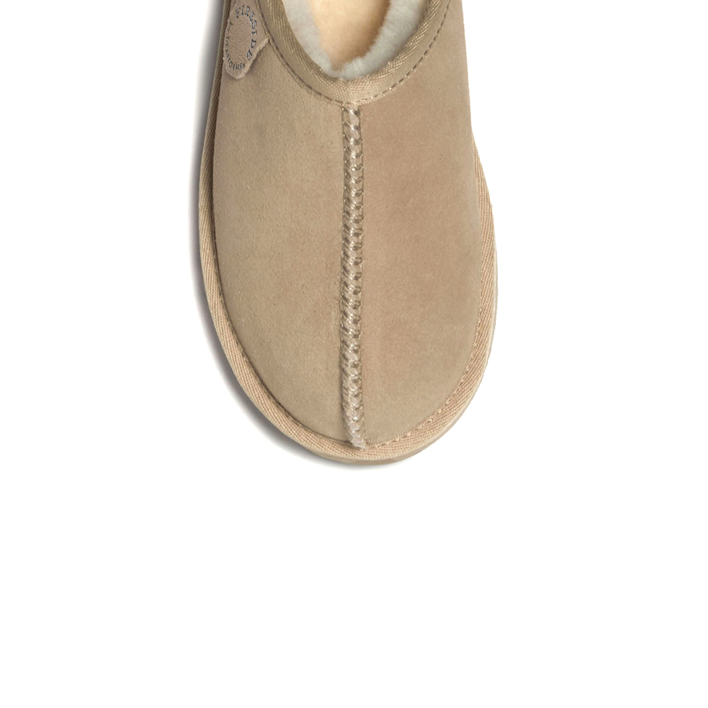 Women's Fireside by Dearfoams Greta Genuine Shearling Clog - Water Resistant
