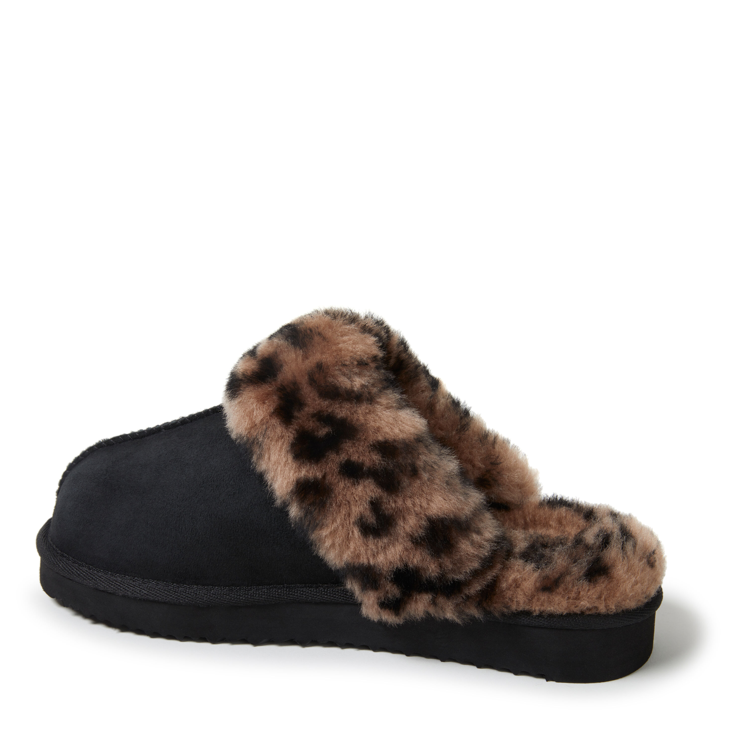 Women s Fireside by Dearfoams Sydney Water Resistant Genuine Shearling Scuff Slipper