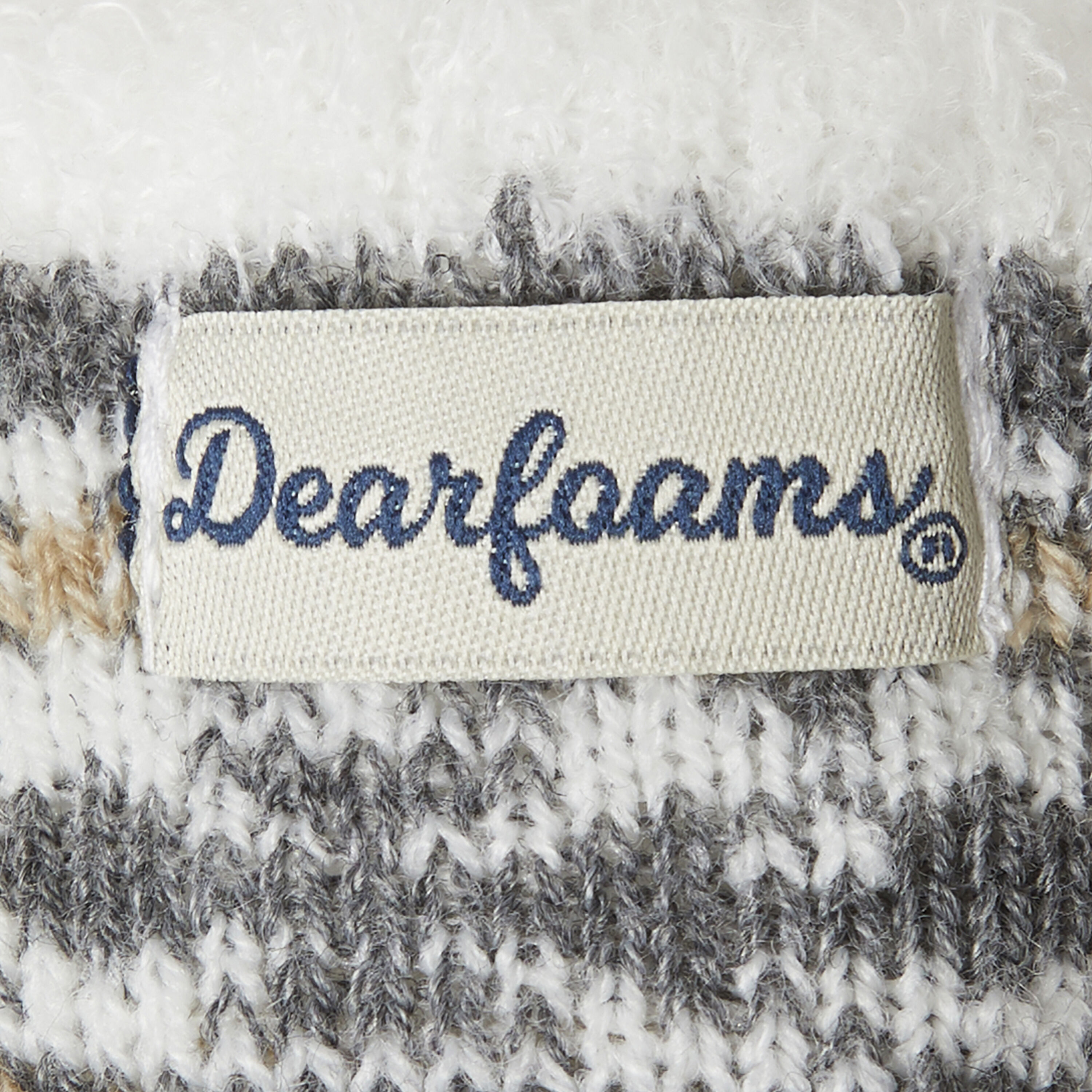 Women's Fairisle Knit Cabin Slipper Sock