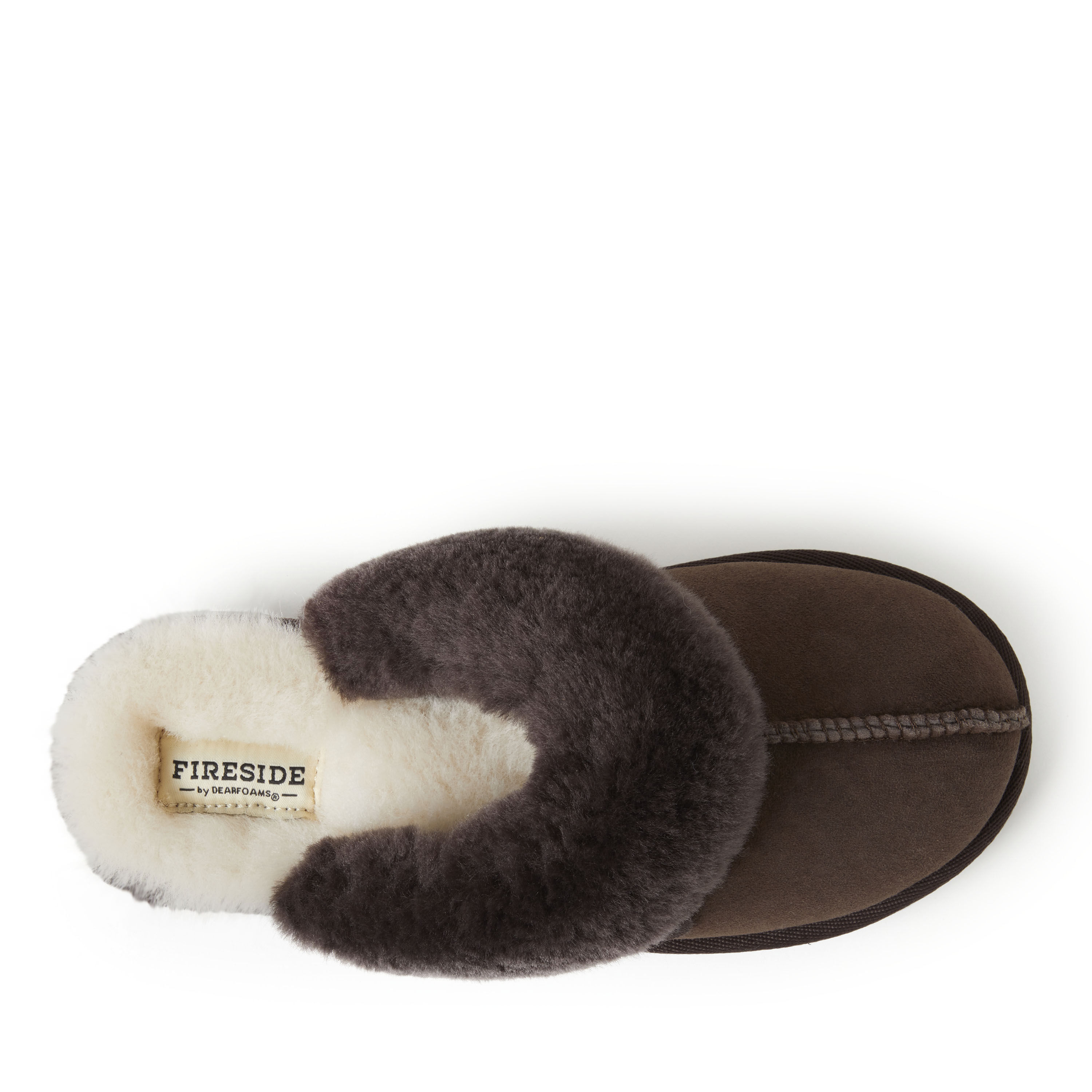 Women's Fireside by Dearfoams Sydney Genuine Shearling Scuff Slipper