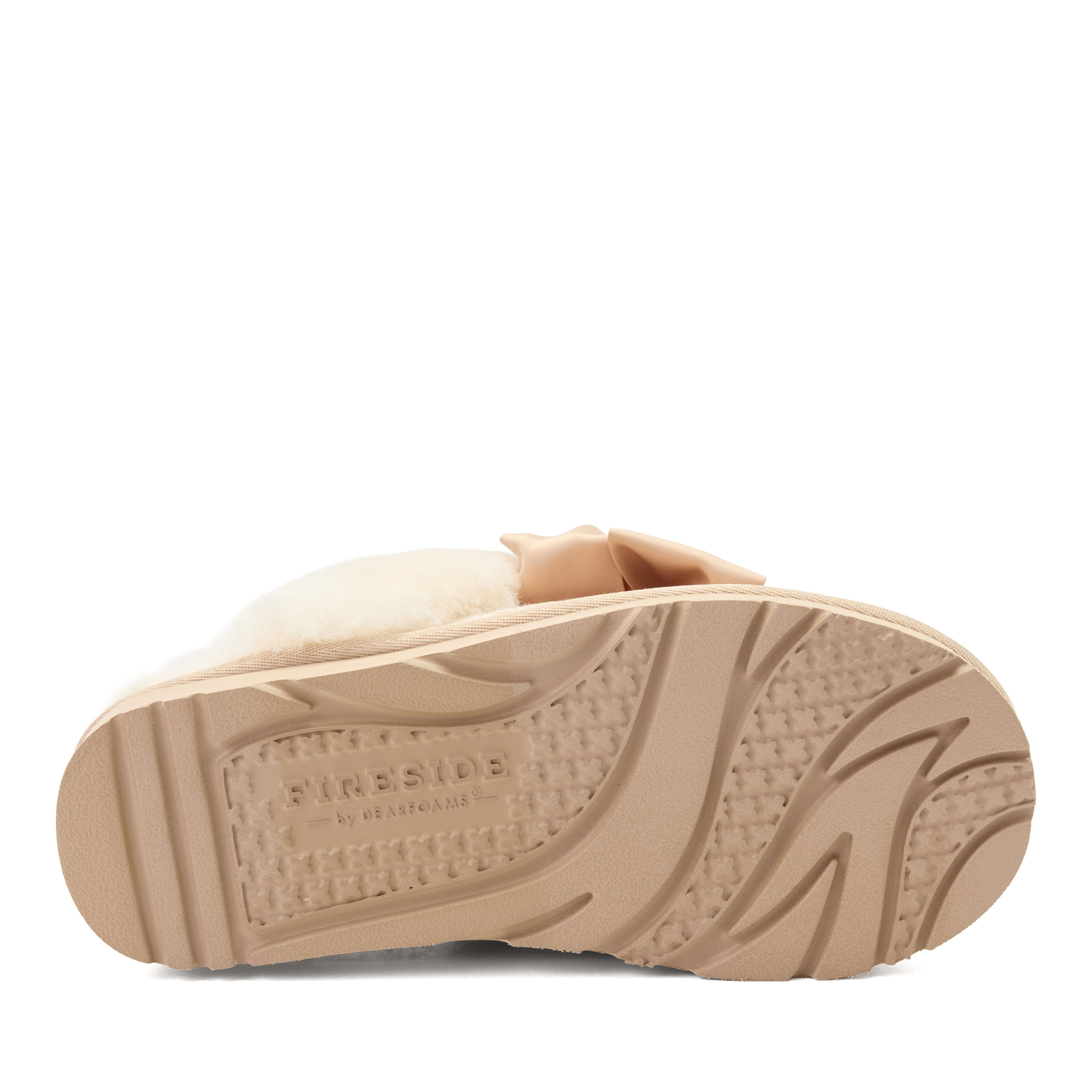 Daniella Karagach&rsquo;s Women's Fireside Knit Shearling Scuff
