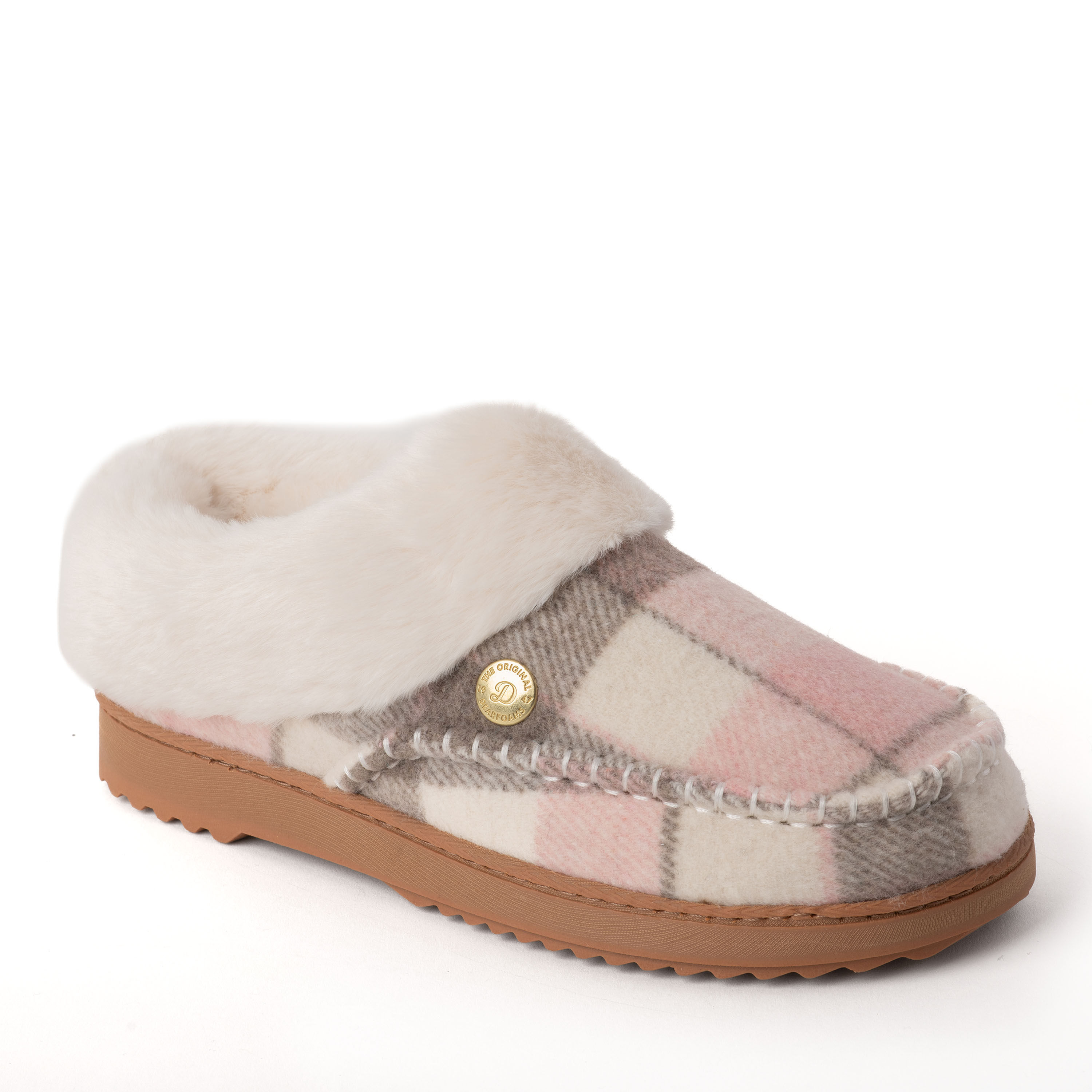 Women's Nyla Plaid Moc Toe Clog