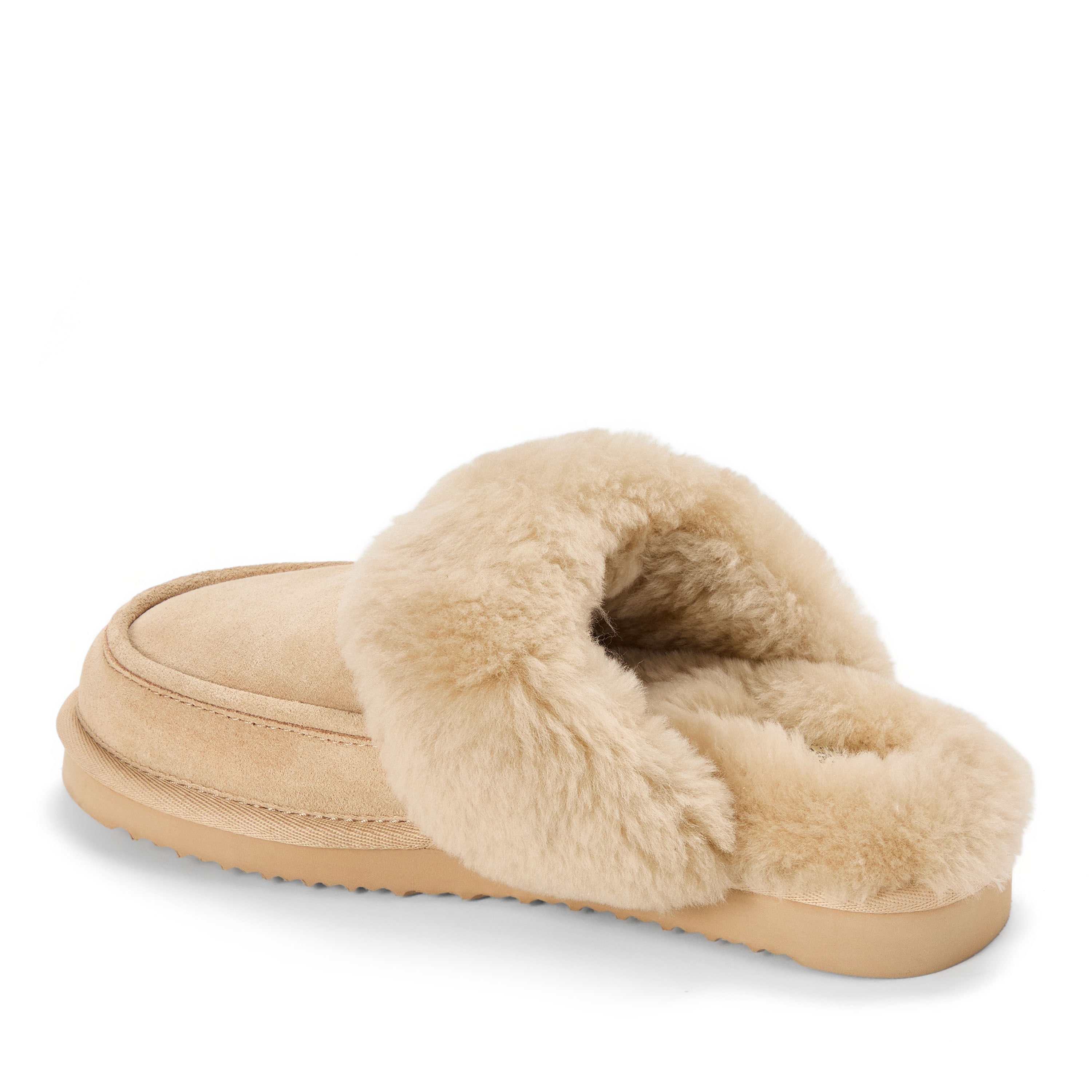 Women's Fireside by Dearfoams Melville Genuine Shearling Scuff