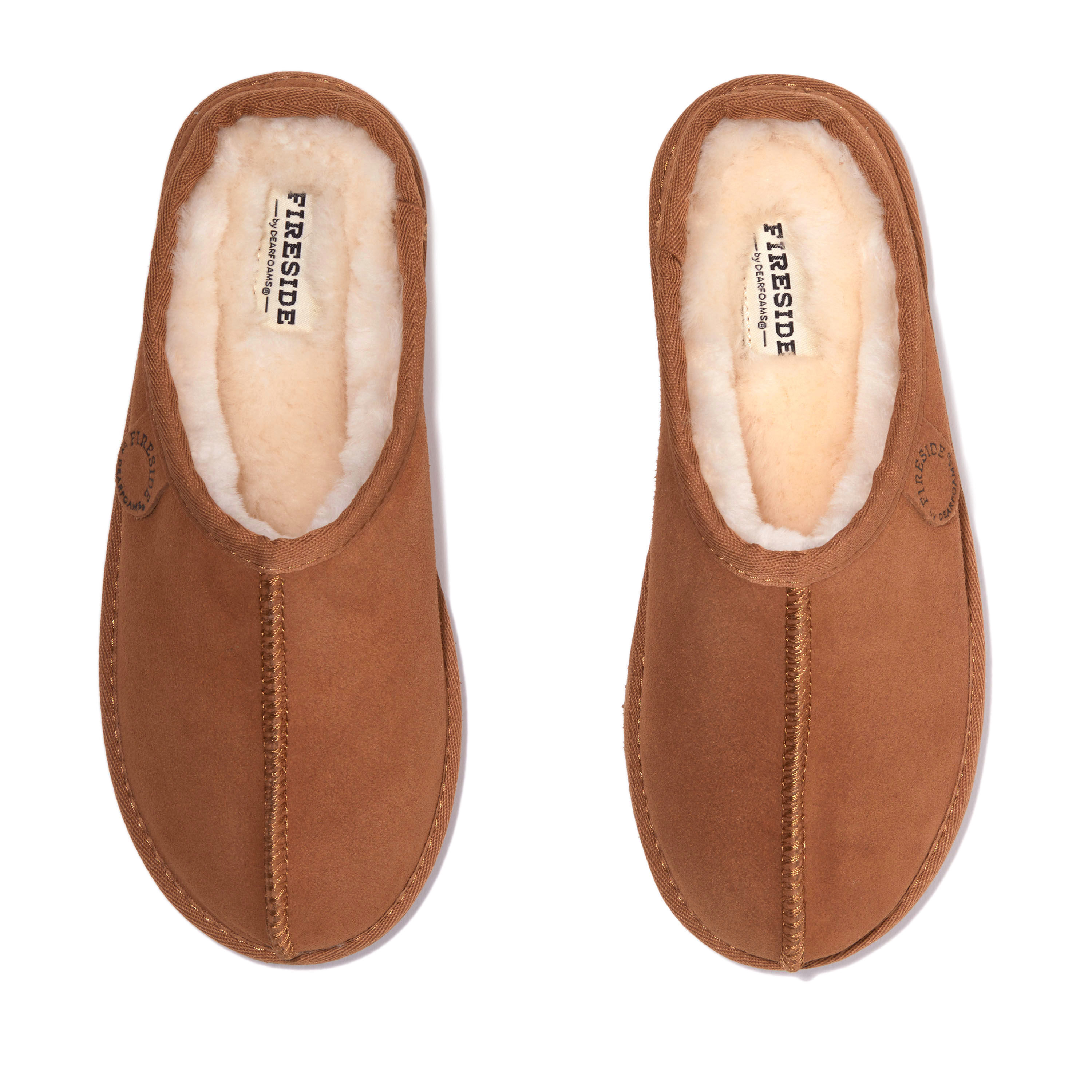Shearling hot sale clog slippers