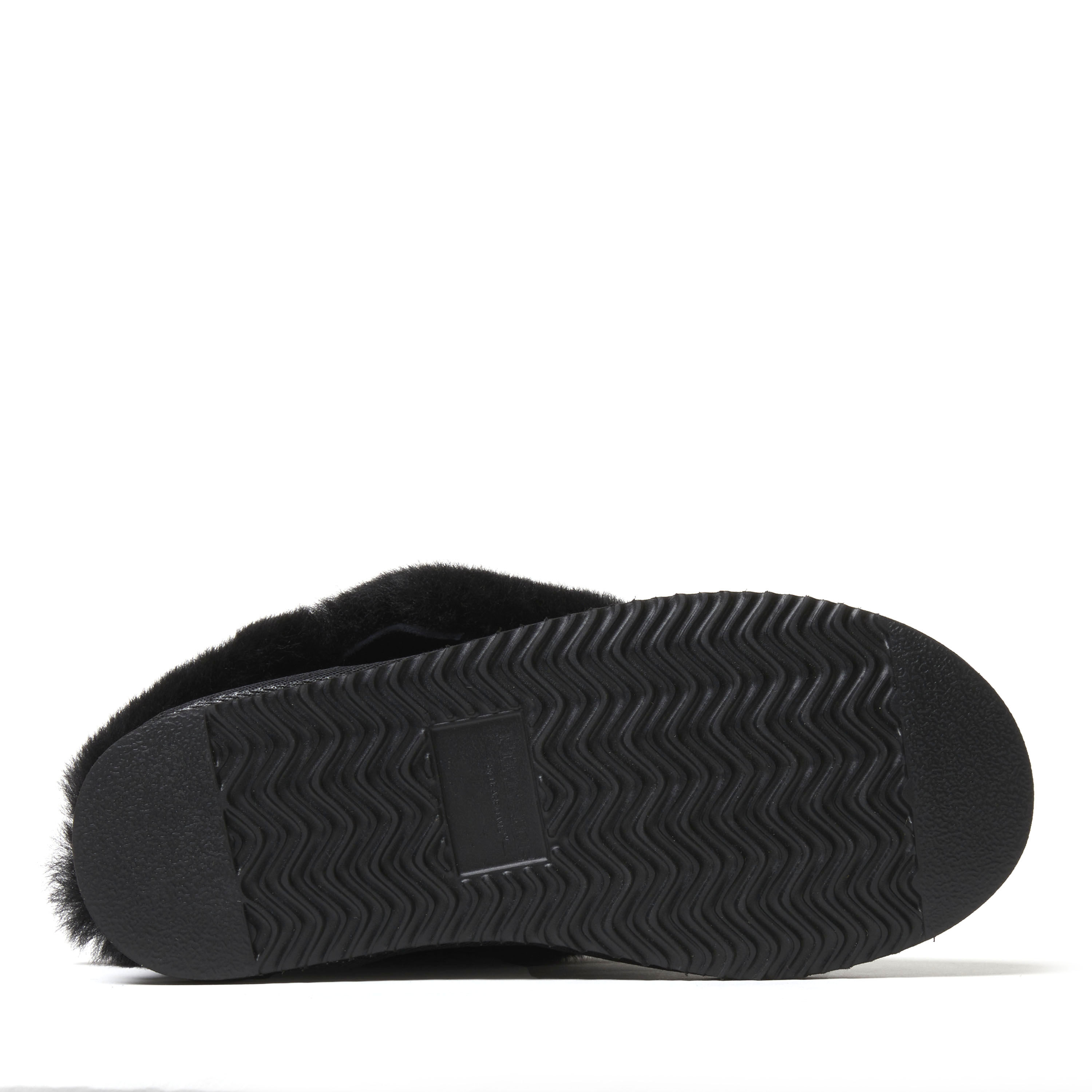 Women's Fireside by Dearfoams Perth Genuine Shearling Foldover Boot Slipper