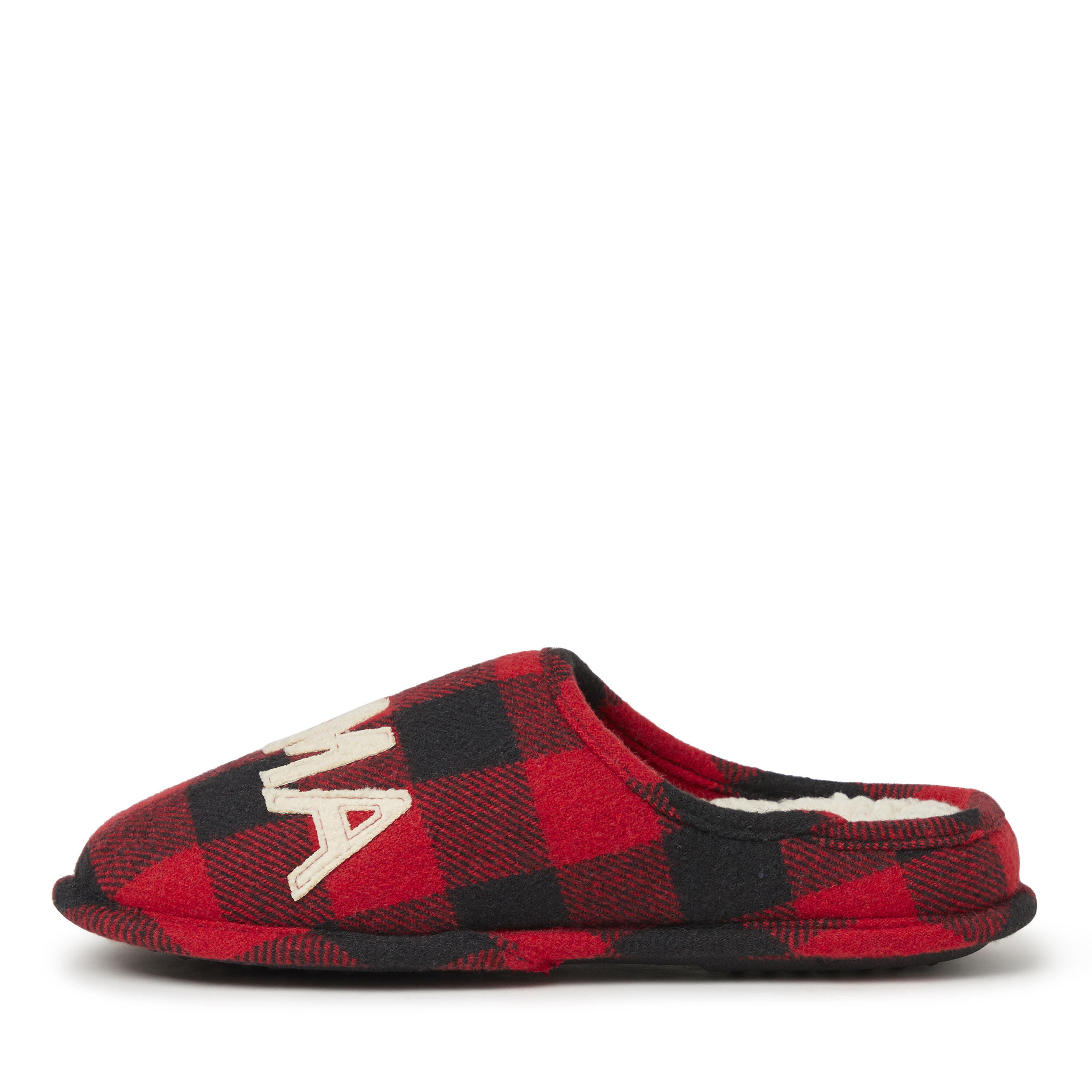 Women s Mama Bear Buffalo Check Clog Slipper