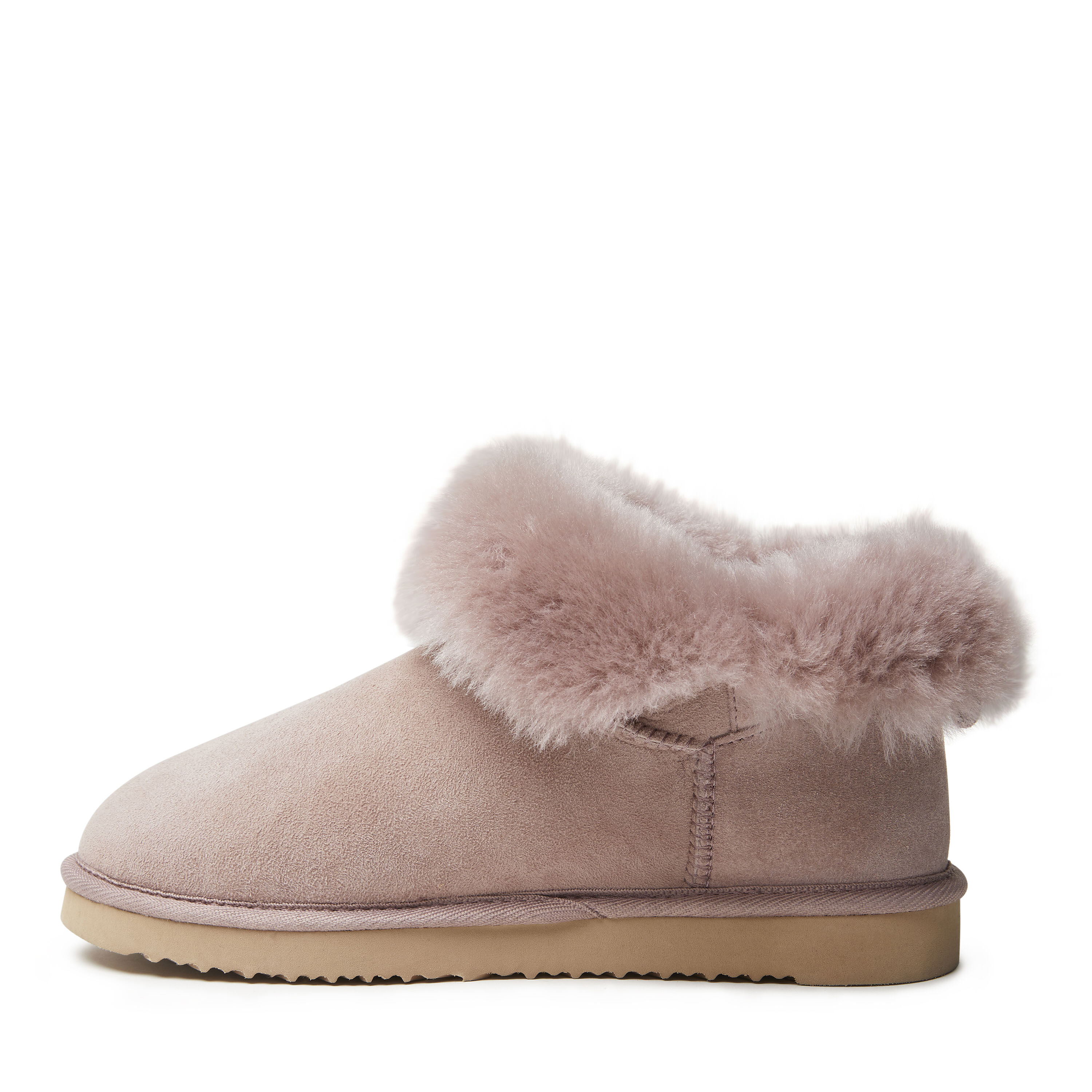 Dearfoams genuine shearling lined boot shop