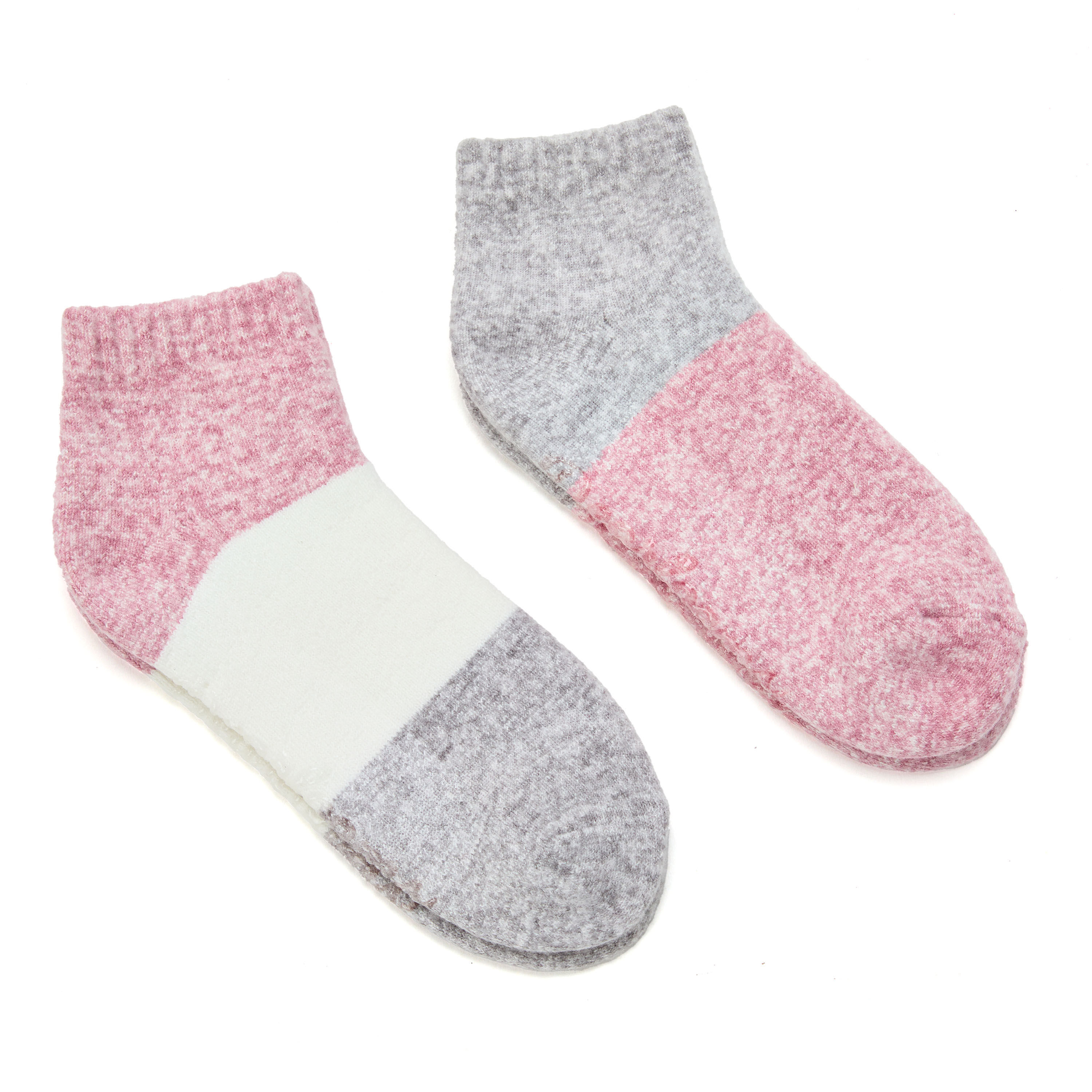Women's Colorblock 2 Pack Lounge Socks