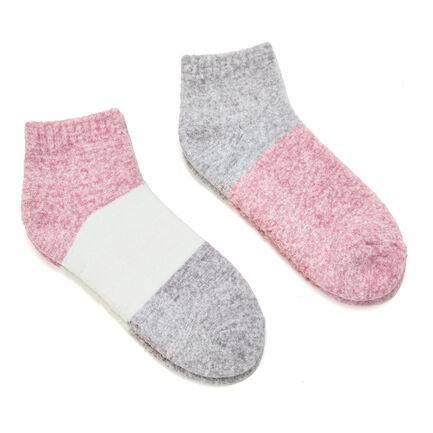 Women's Colorblock 2 Pack Lounge Socks Women's Colorblock 2 Pack Lounge Socks
