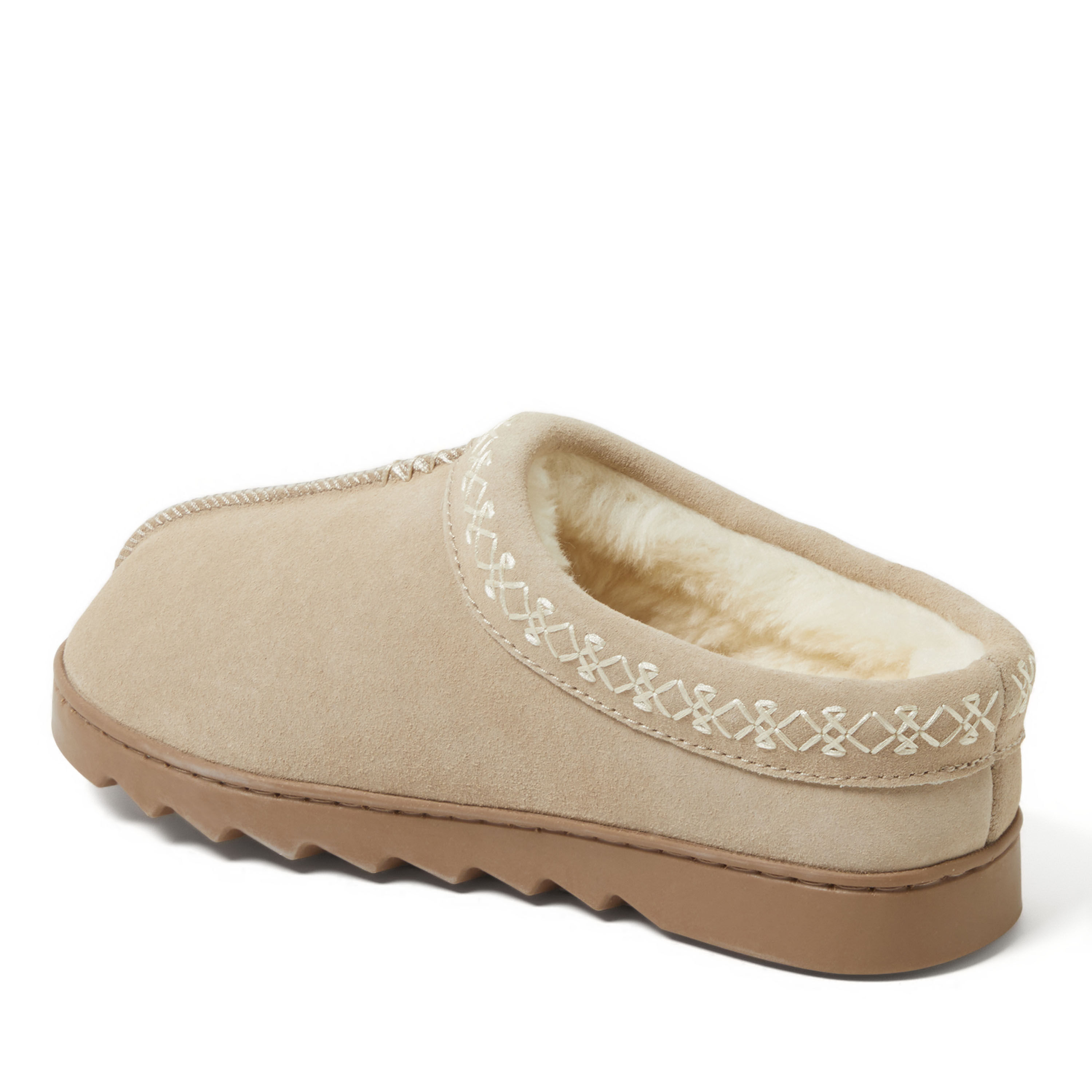 Women's Doreen Genuine Suede Clog with Embroidery