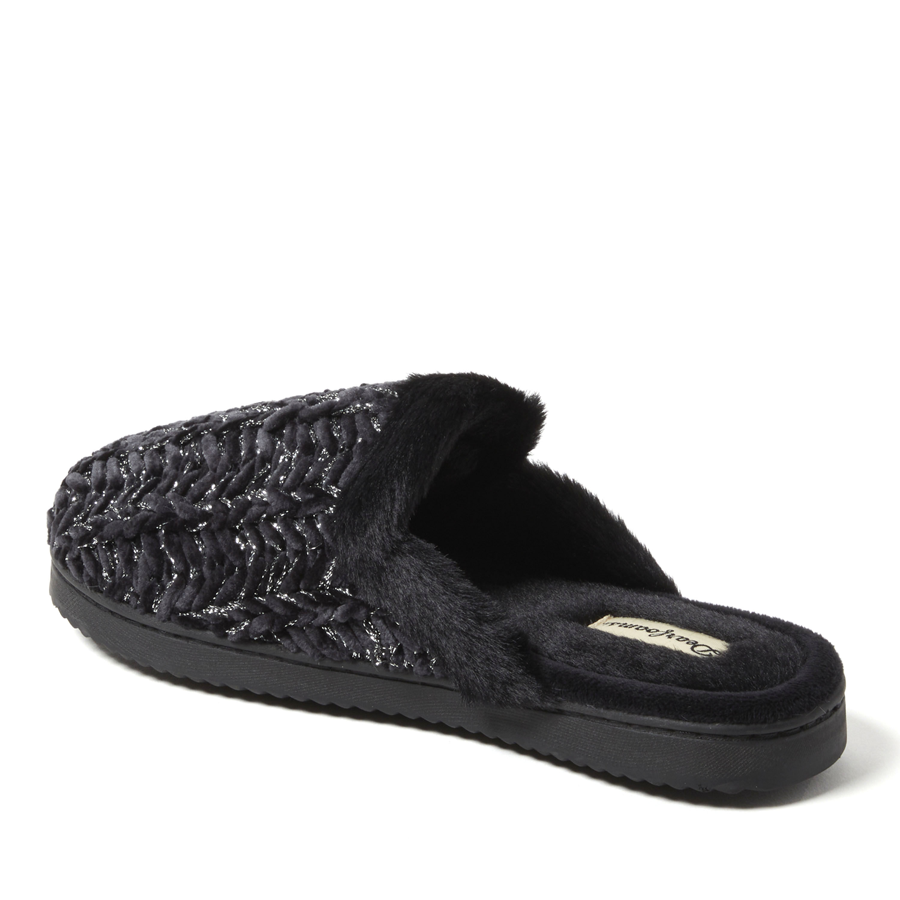 Women's Paris Chenille Shaped Tab Scuff