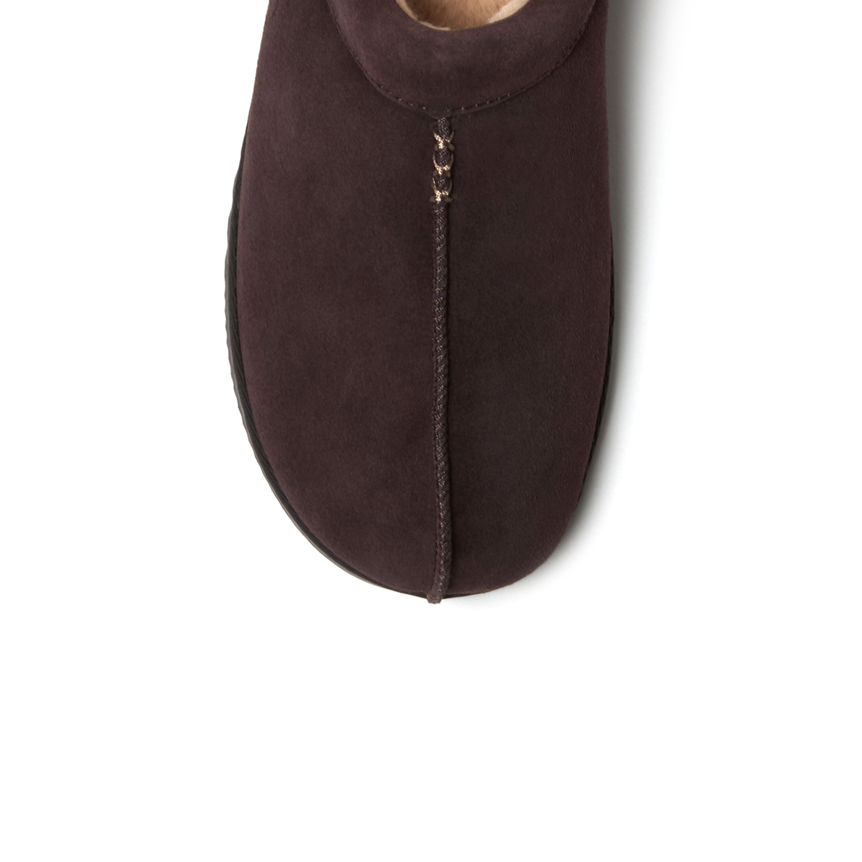 Men's Dean Genuine Suede Clog With Prayer Seam