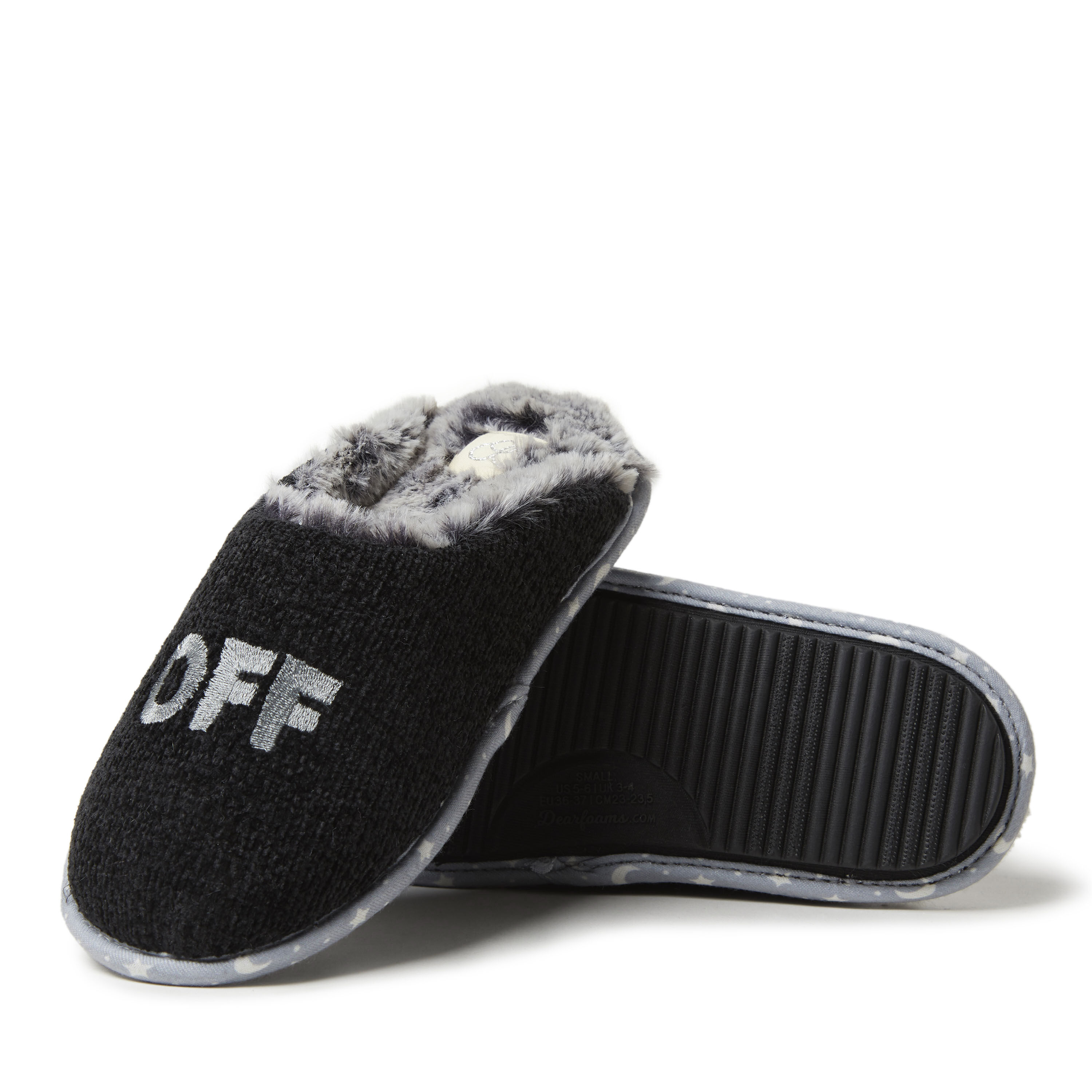 Women's Bailey Chenille Scuff with Scrunchie Slipper