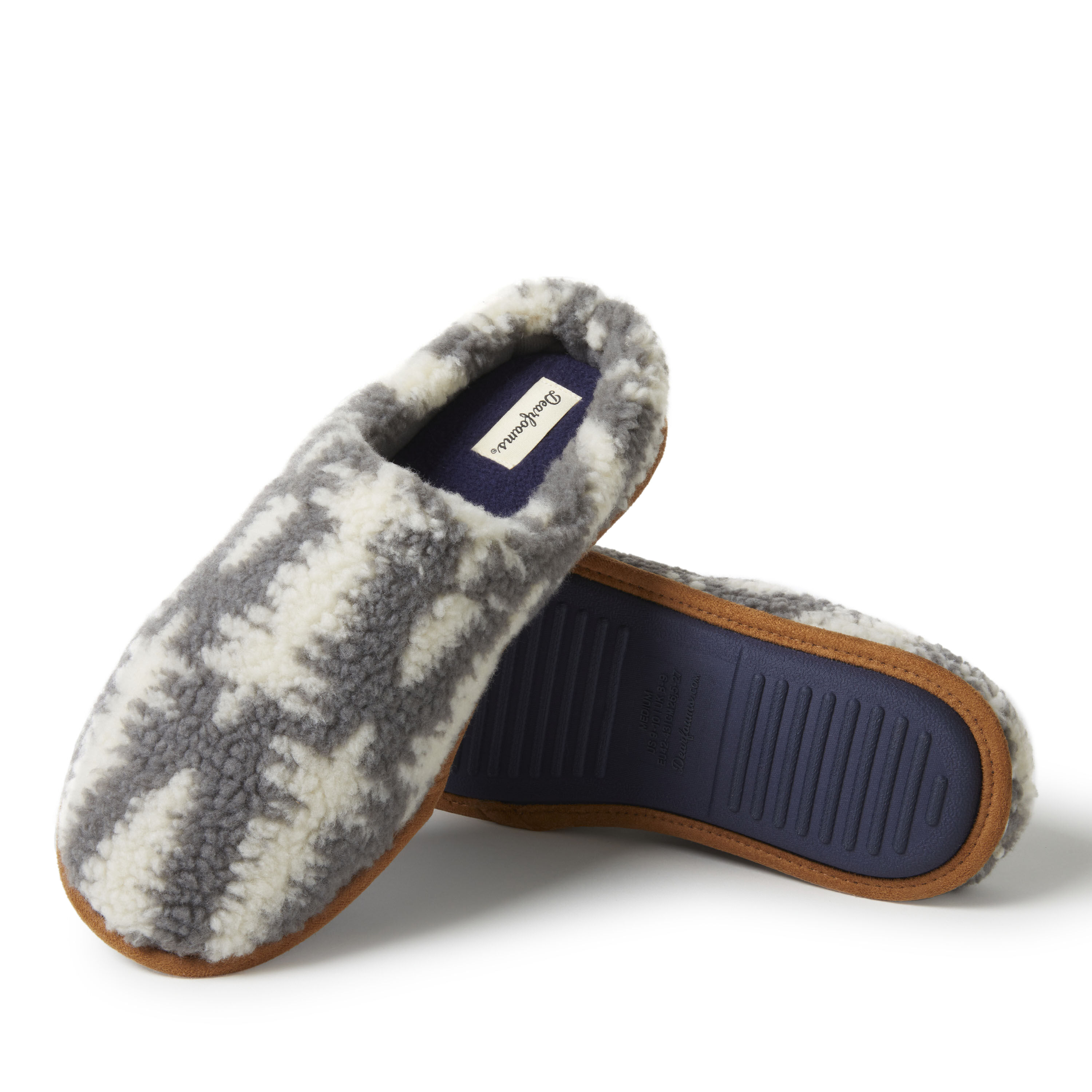 Men's Tree Pattern Clog Slippers
