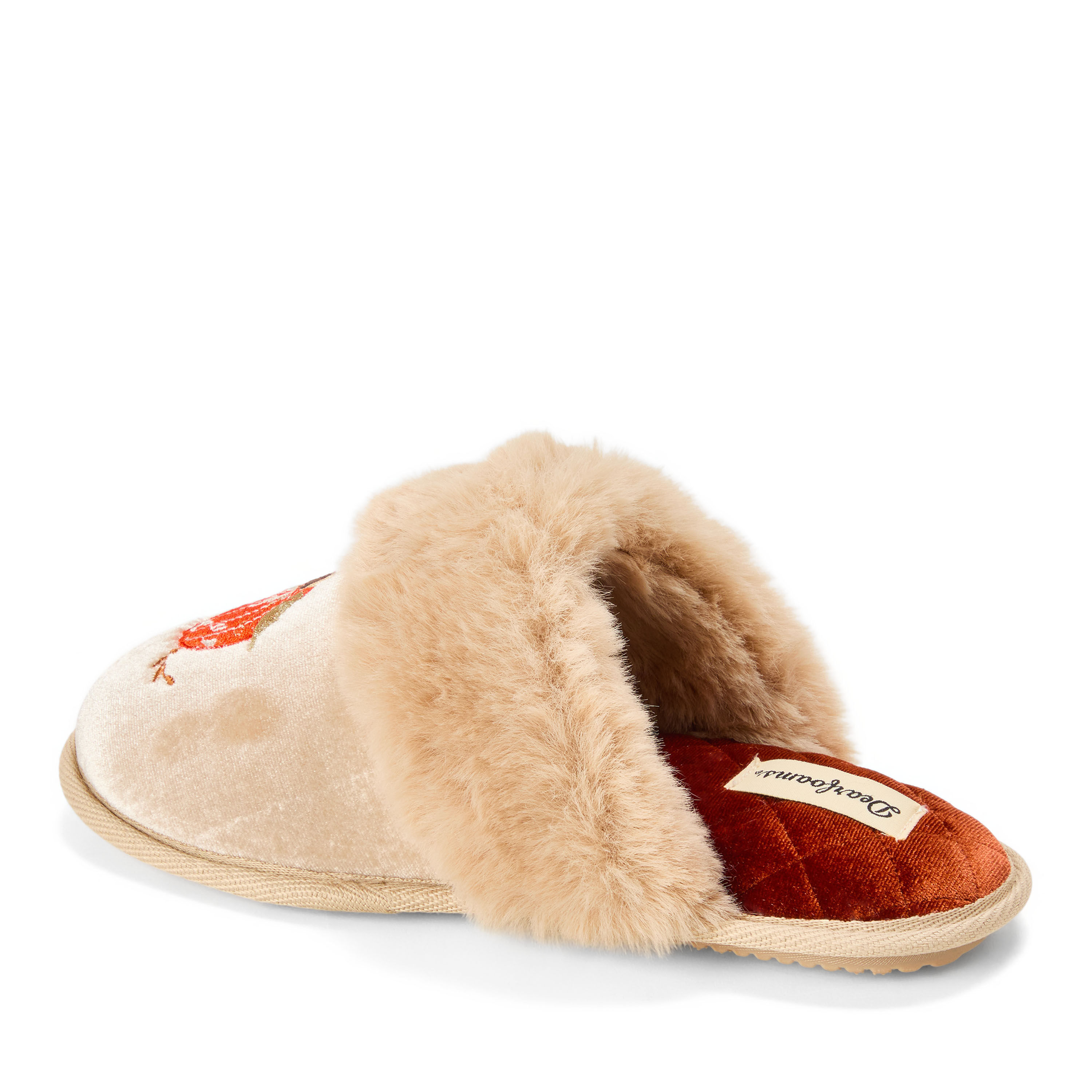 Women's Halloween Velour Scuff