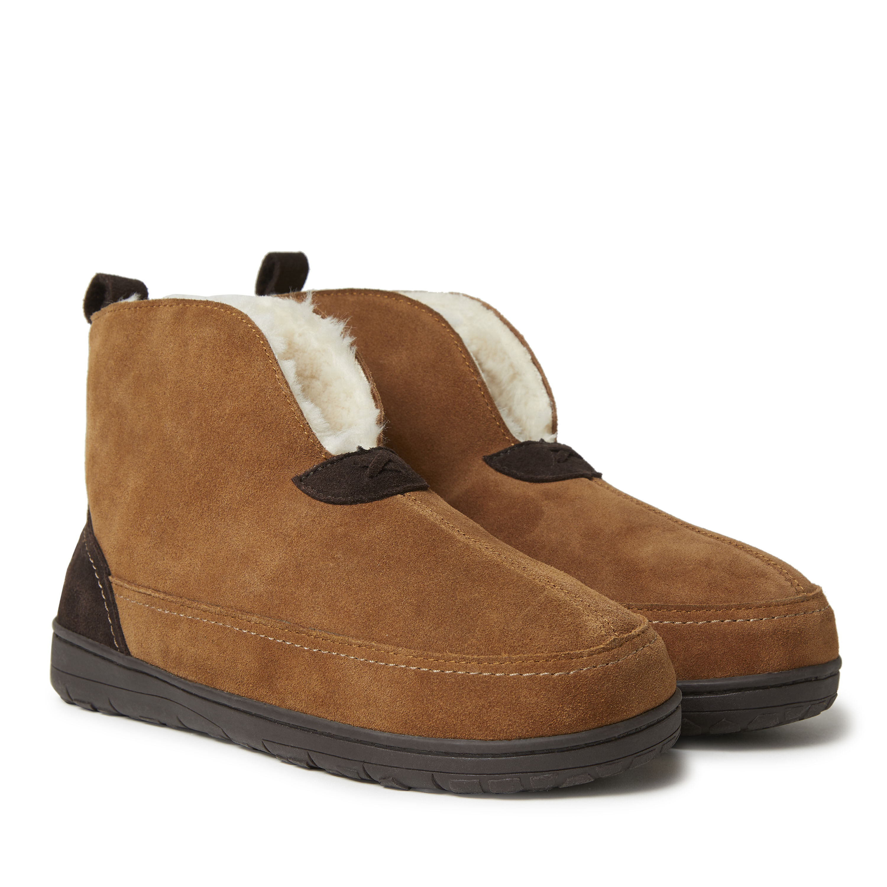 Mens shearling boot slippers sale