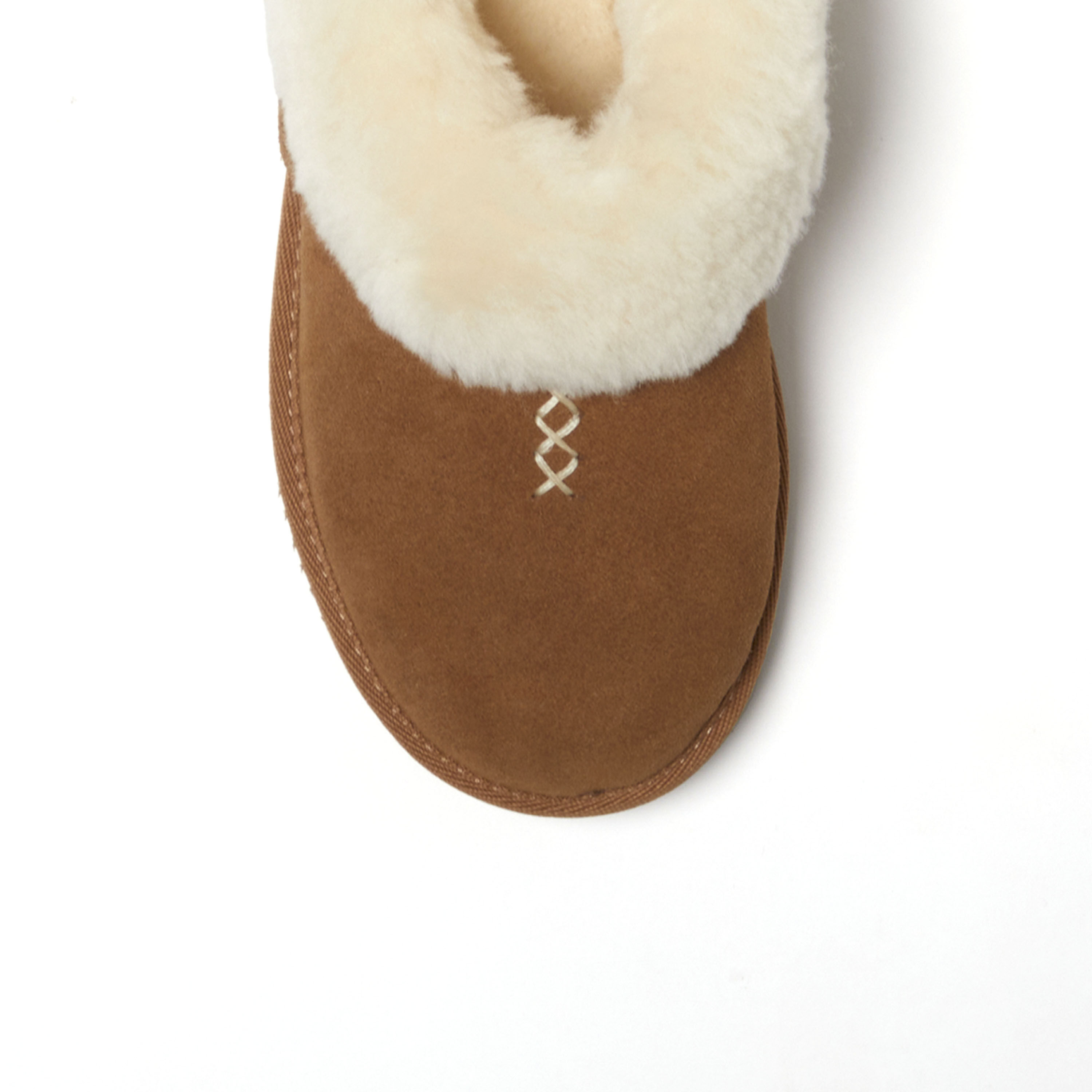Women's Fireside by Dearfoams Adelaide Genuine Shearling Clog Slipper
