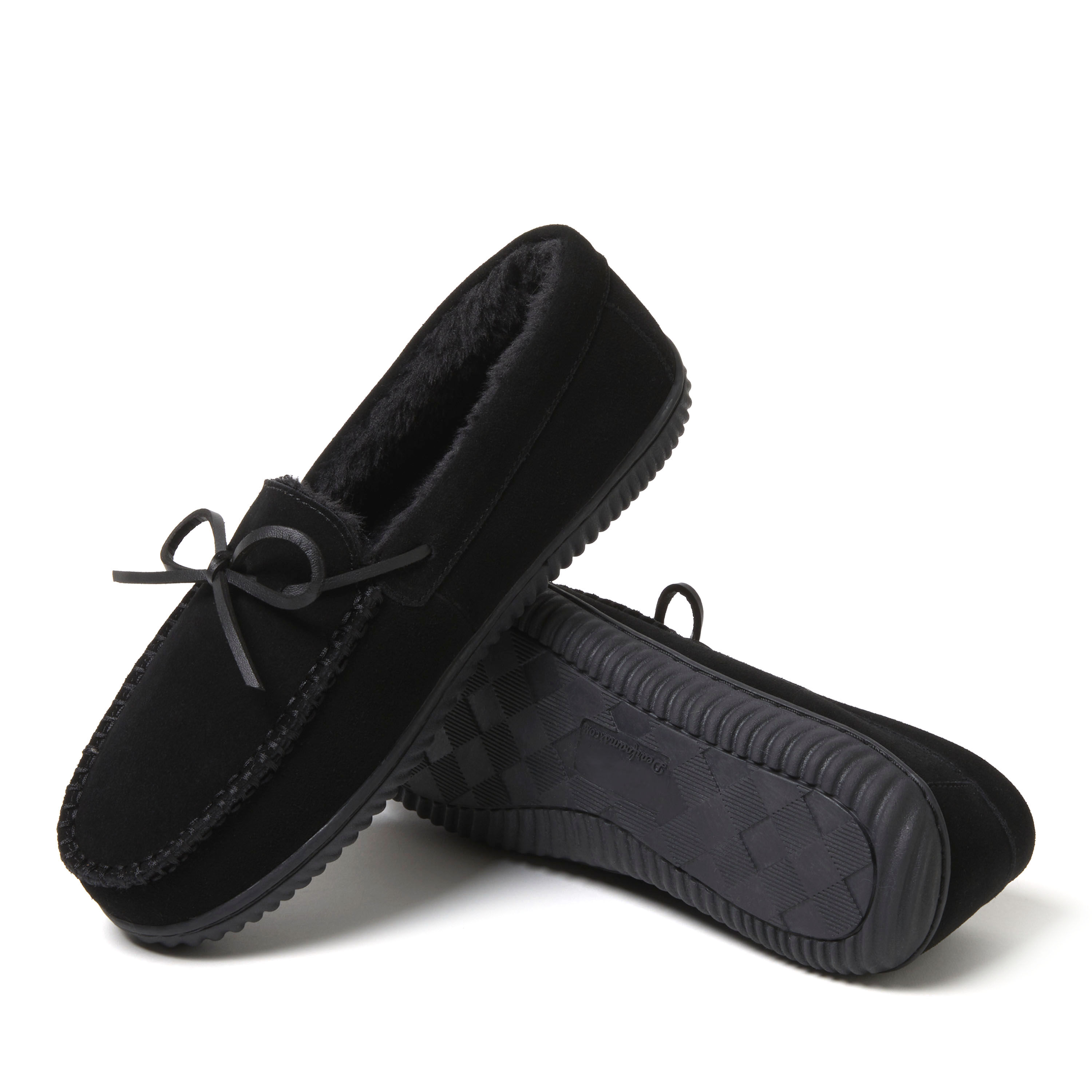 Men's Douglas Genuine Suede Moc With Tie