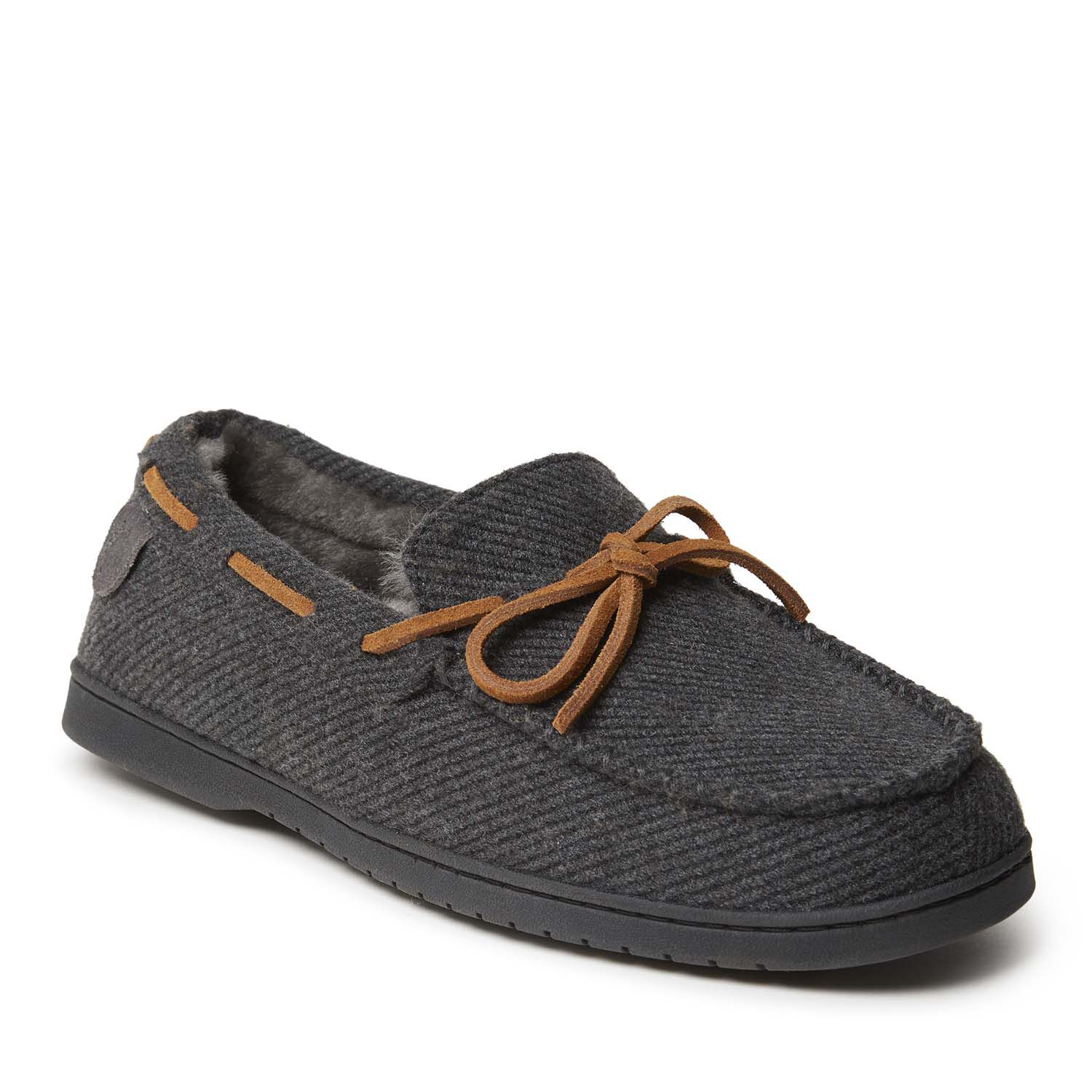 Mens dearfoam moccasin slippers online