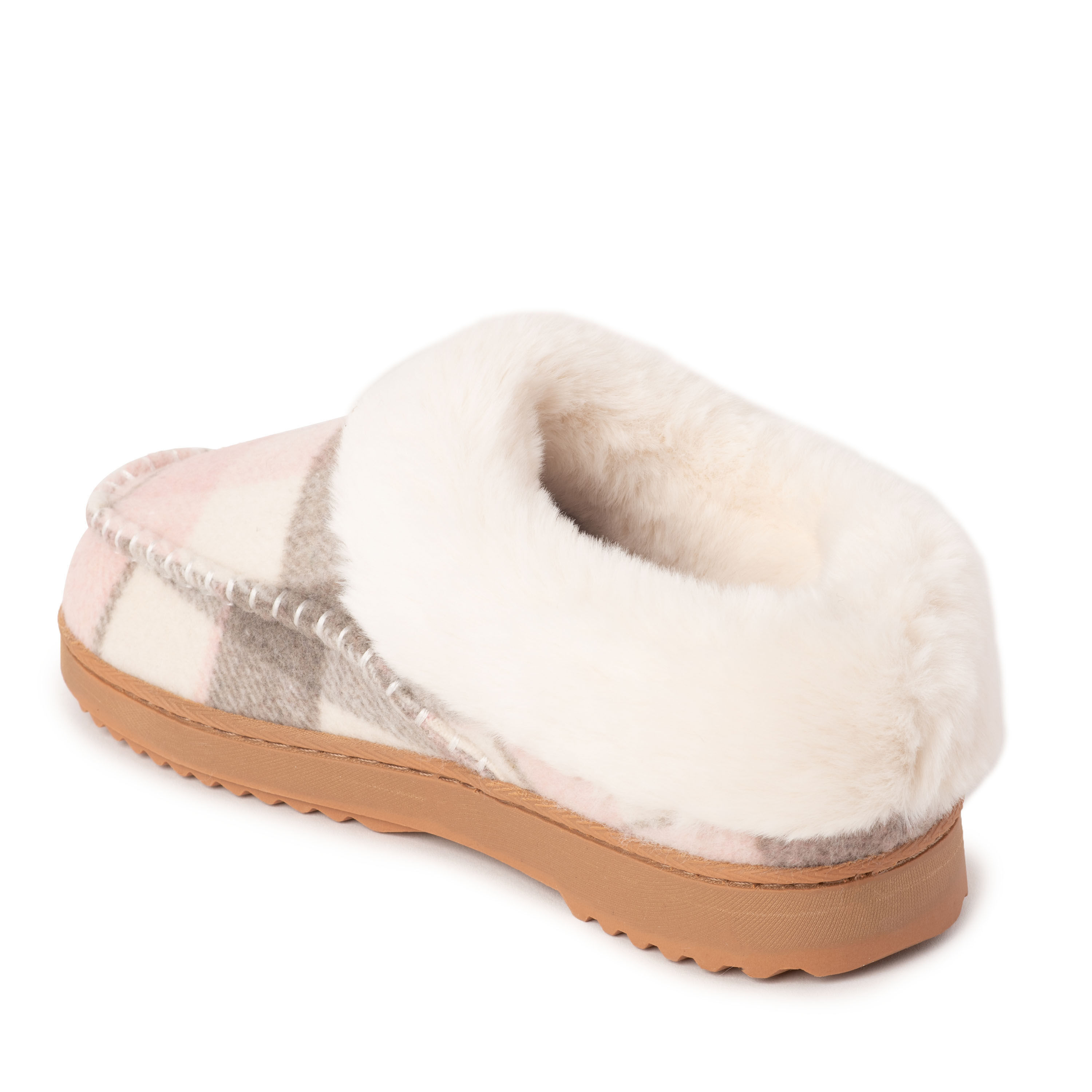 Women's Nyla Plaid Moc Toe Clog
